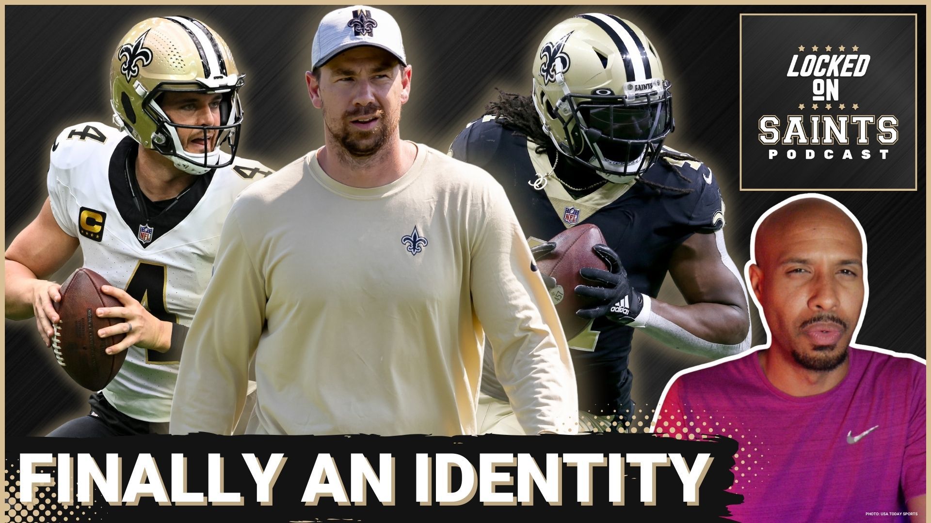 The New Orleans Saints offense finally looks to have an identity thanks to Klint Kubiak. Players like Derek Carr and Alvin Kamara are thriving because of it.