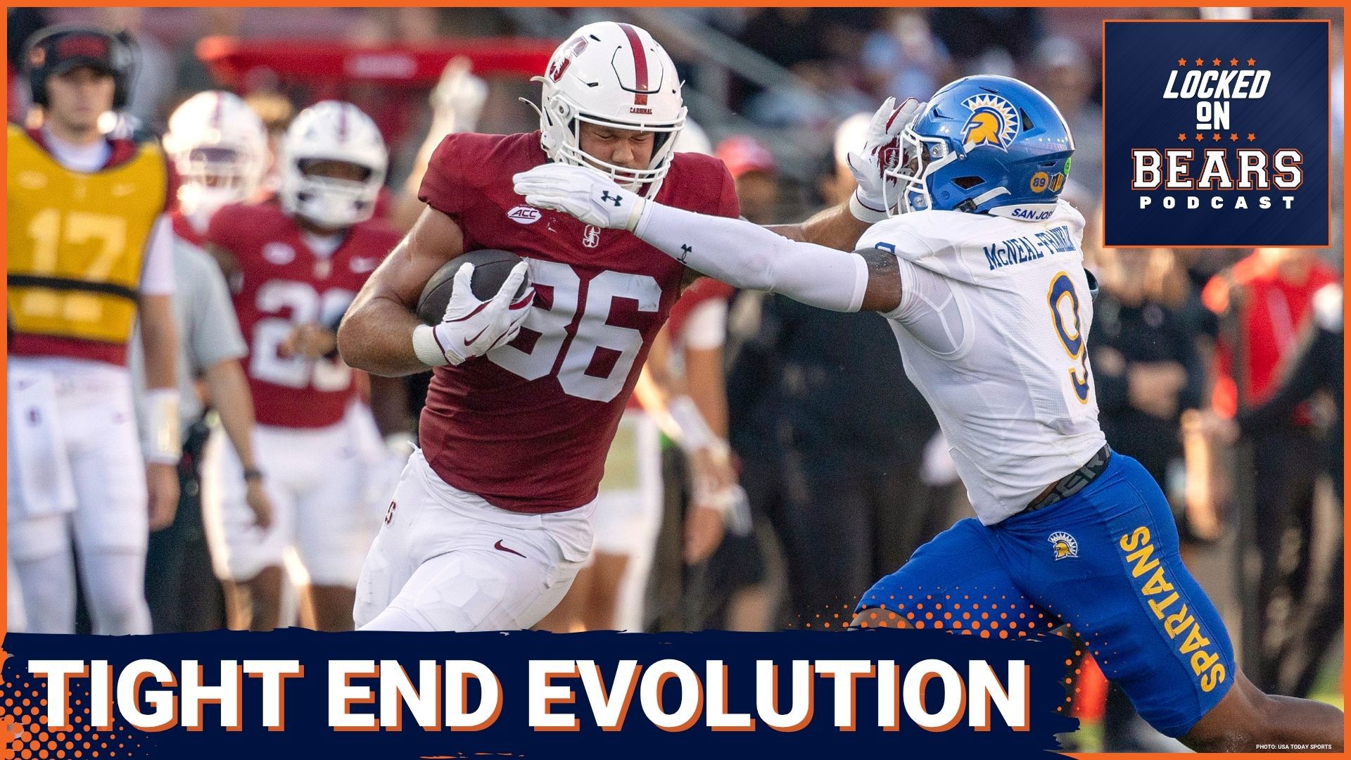 Sam Colston How Sam Roush fits with Colston Loveland and Cole Kmet in Ben Johnson’s ...