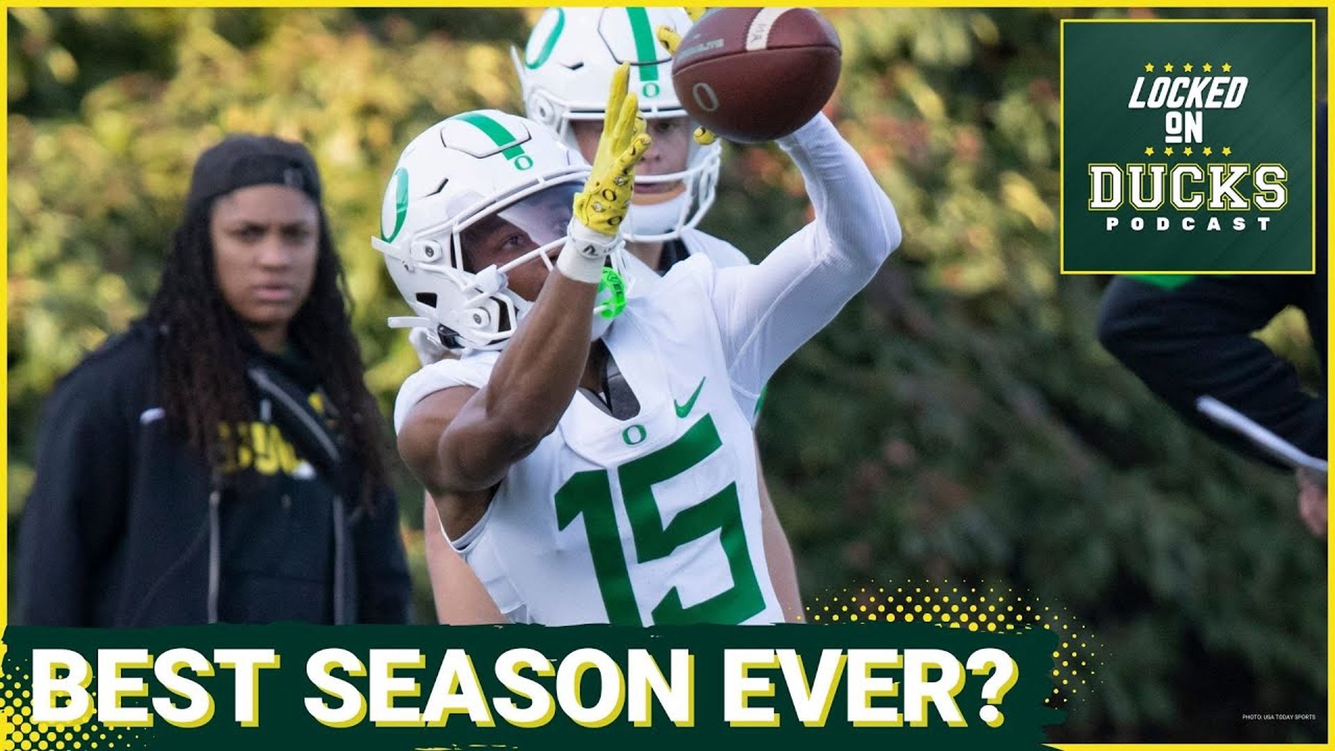 Oregon WR Tez Johnson burst onto the scene in Eugene last year with almost 1200 yards receiving and 10 touchdowns. He's garnered a lot of preseason attention/hype