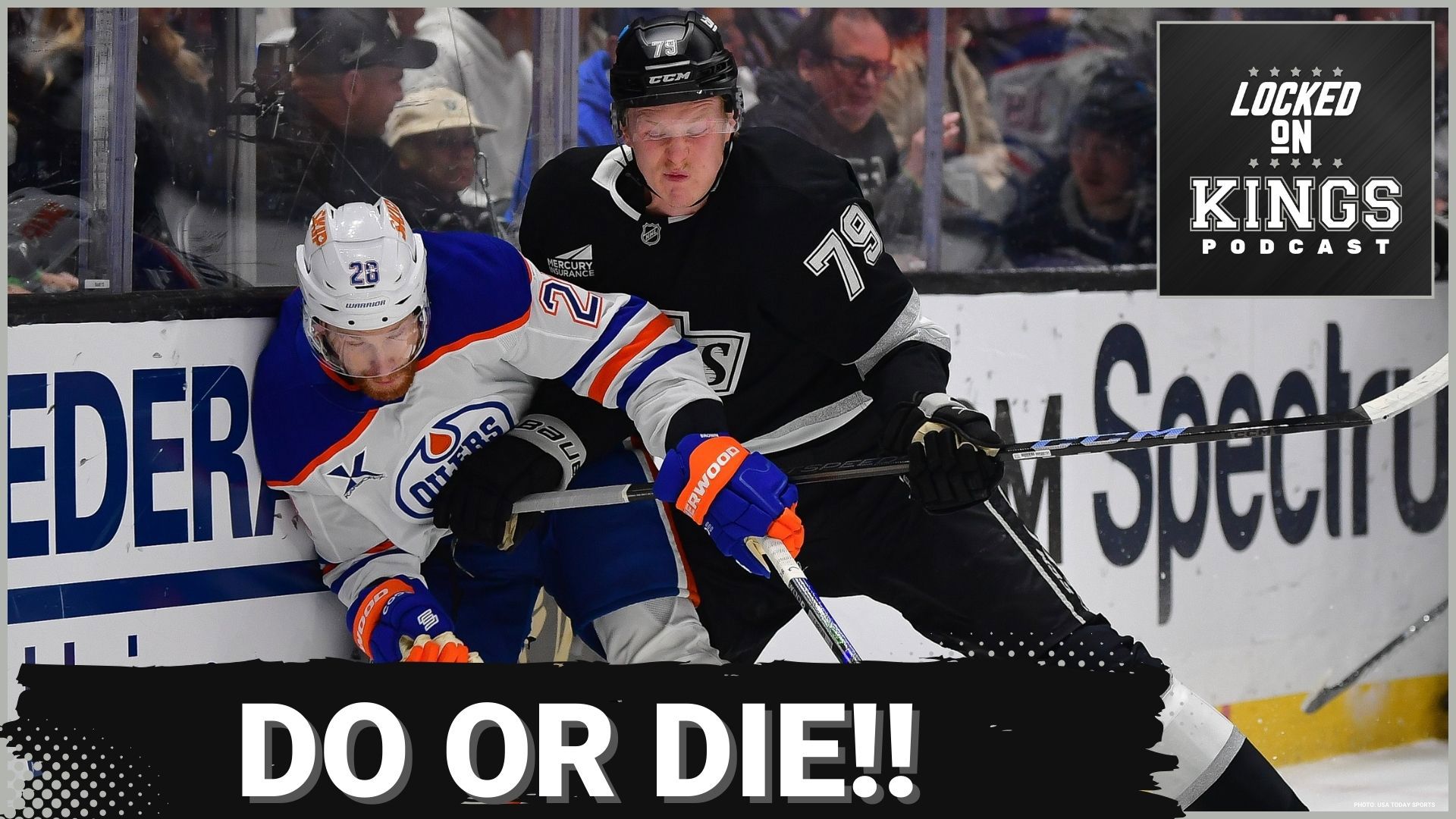 The LA Kings face a must win situation in Edmonton to force a deciding Game 7 back on home ice.