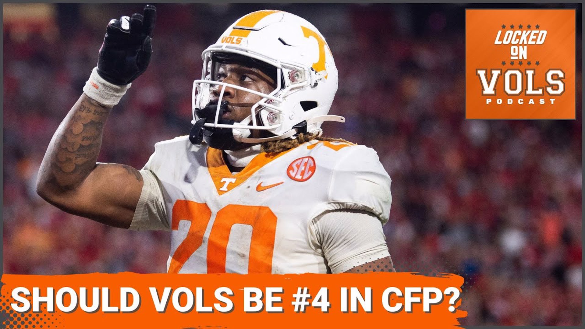Where will the Tennessee Vols be ranked in the College Football Playoffs after Georgia loss?