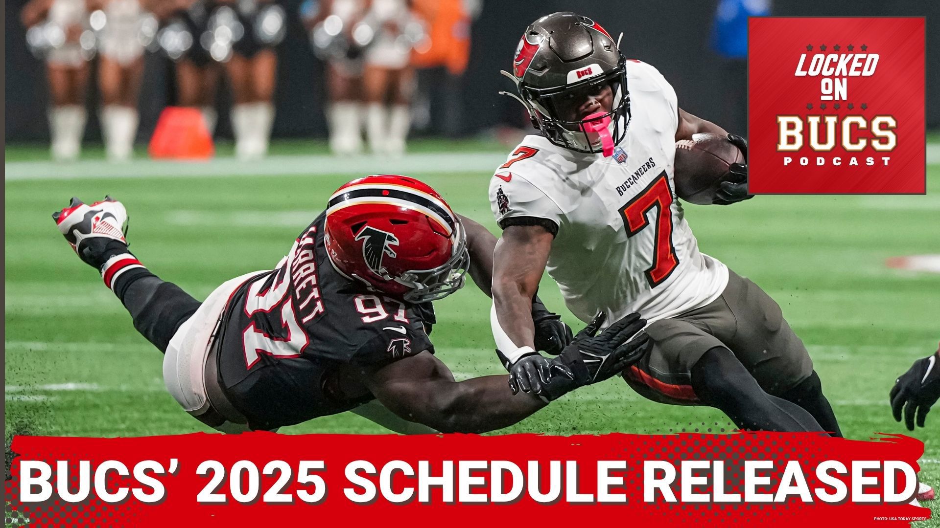 Buccaneers' 2025 Schedule was released featuring four prime time games along with an interesting final five weeks.

Where are the toughest stretches this season?