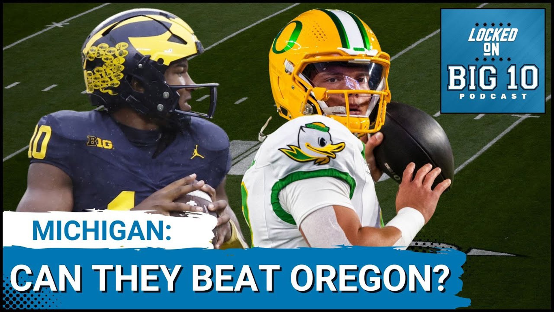 The Oregon Ducks are the best team in the Big Ten and College Football and they fly into Ann Arbor this weekend to face the defending national champions