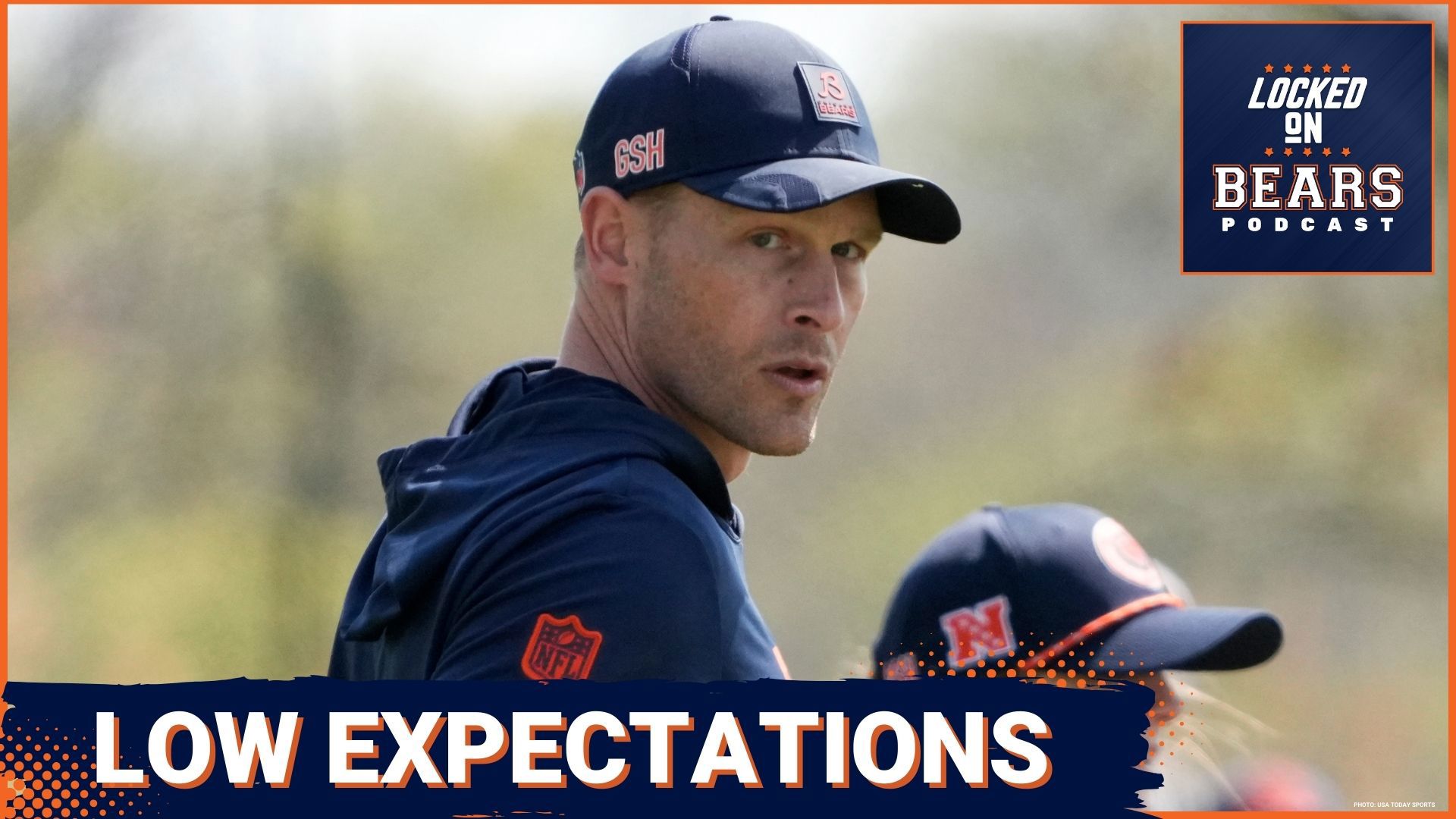 Chicago Bears fans are excited for big things from Ben Johnson and Caleb Williams in 2025, but the national expectations are a bit lower.
