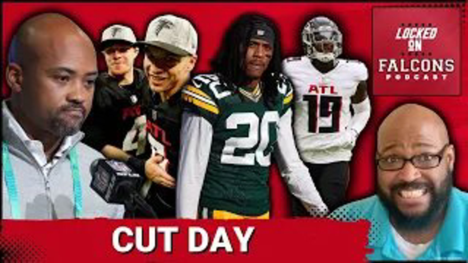 The Atlanta Falcons cut 22 players and put three on injured reserve today to establish their initial 53-man roster. Host Aaron Freeman breaks down every move.