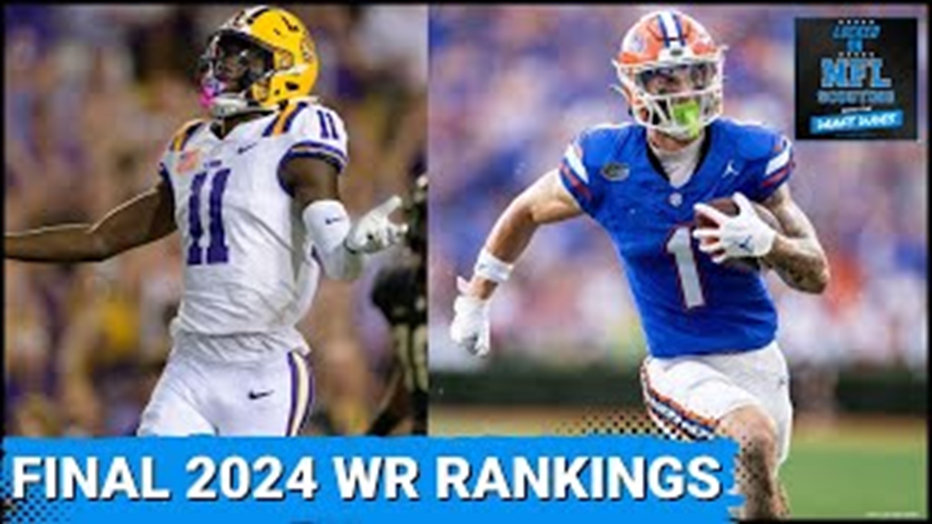 Much has been made about the talent available at wide receiver in the 2024 NFL Draft so it’s time to share our final rankings.