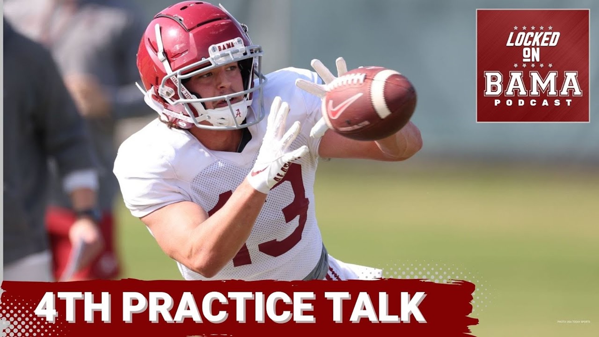 Fourth day of spring practice for Alabama football and a new addition to hoops team