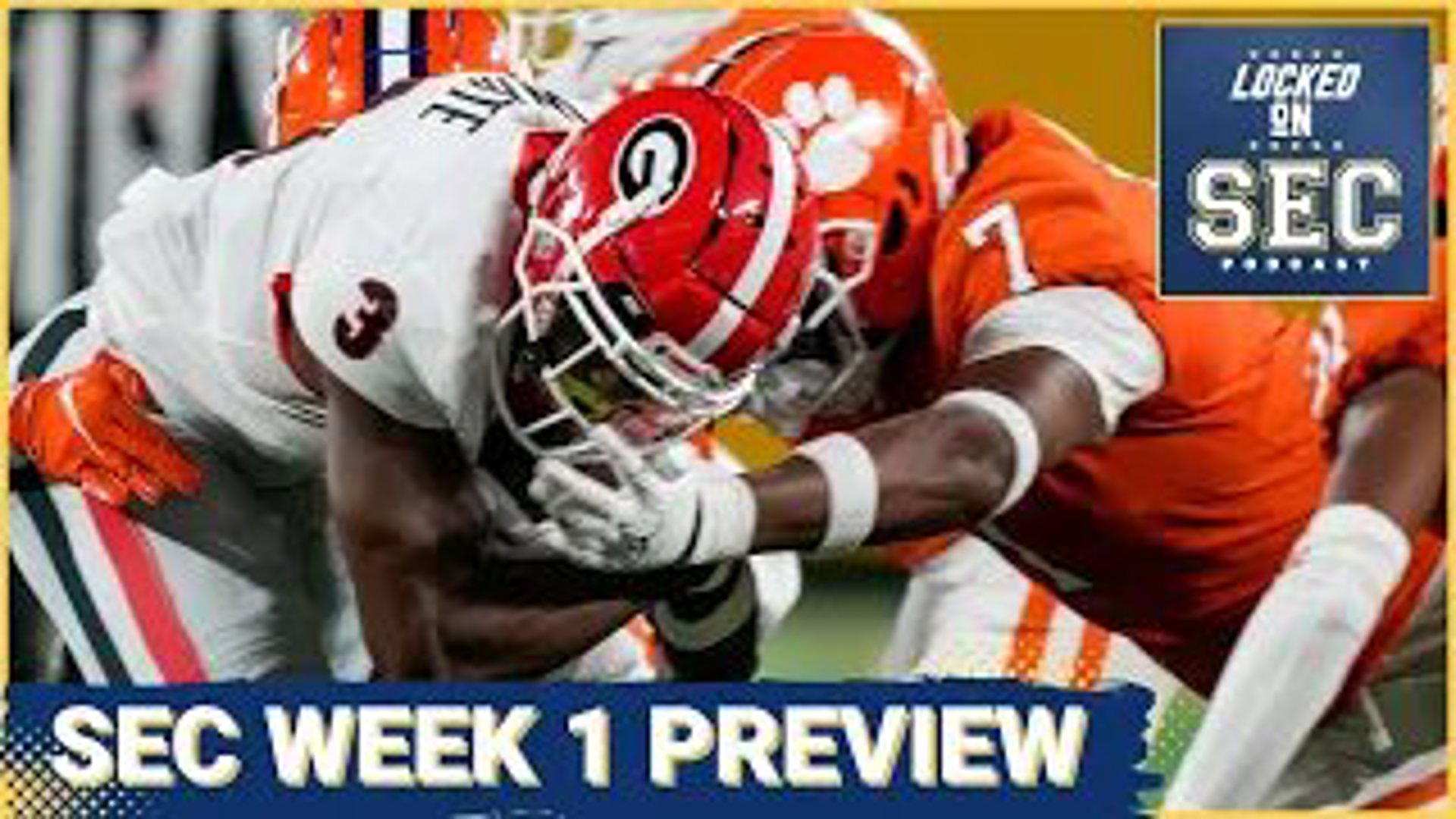 On today's show, we get you ready for SEC Week 1 of the 2024 College Football Season. Our buddy Chris Marler joins us as we run through every SEC weekend matchup.