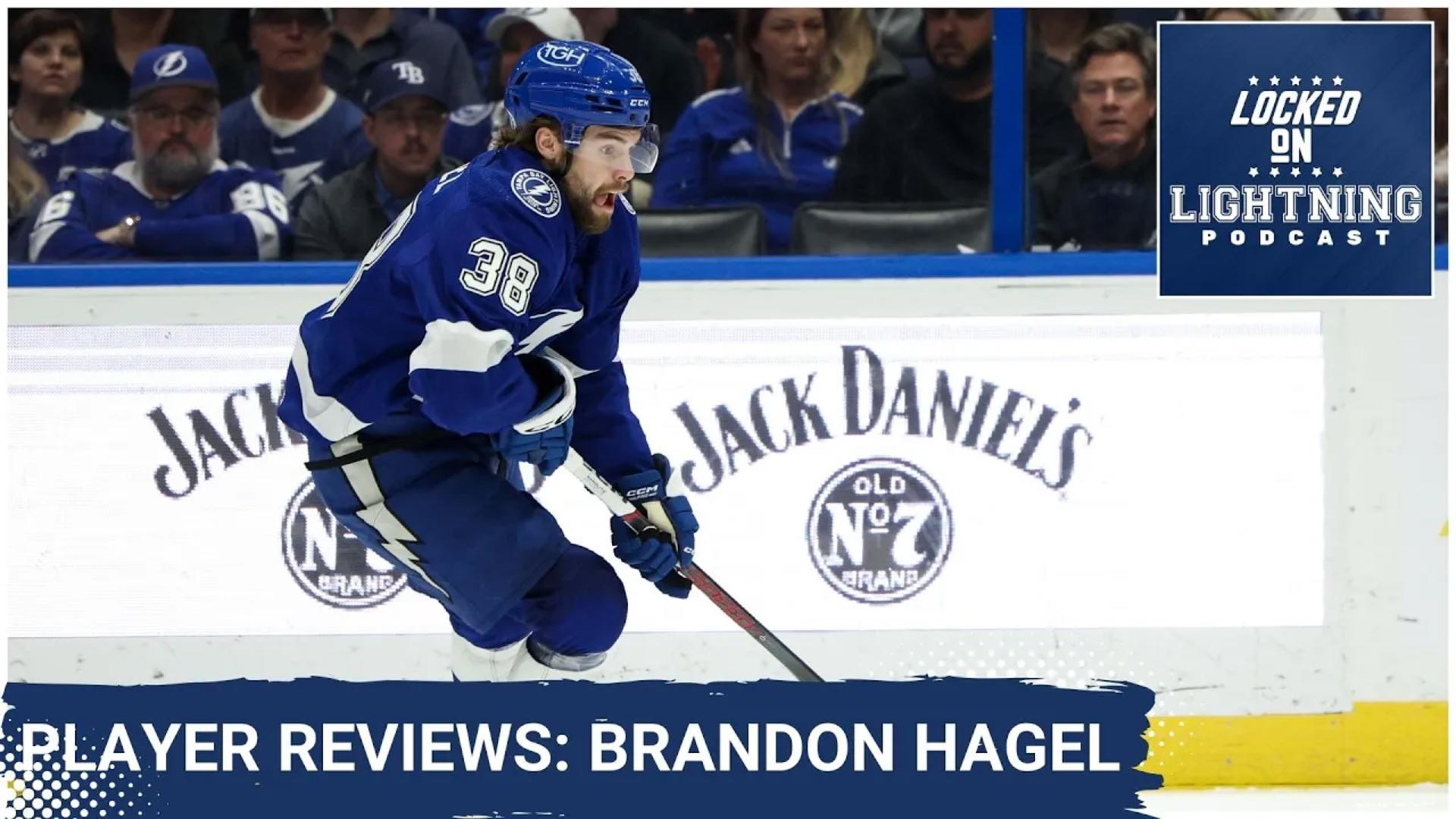 Brandon Hagel has continued to impressed during his two and half seasons in Tampa Bay Lightning.
