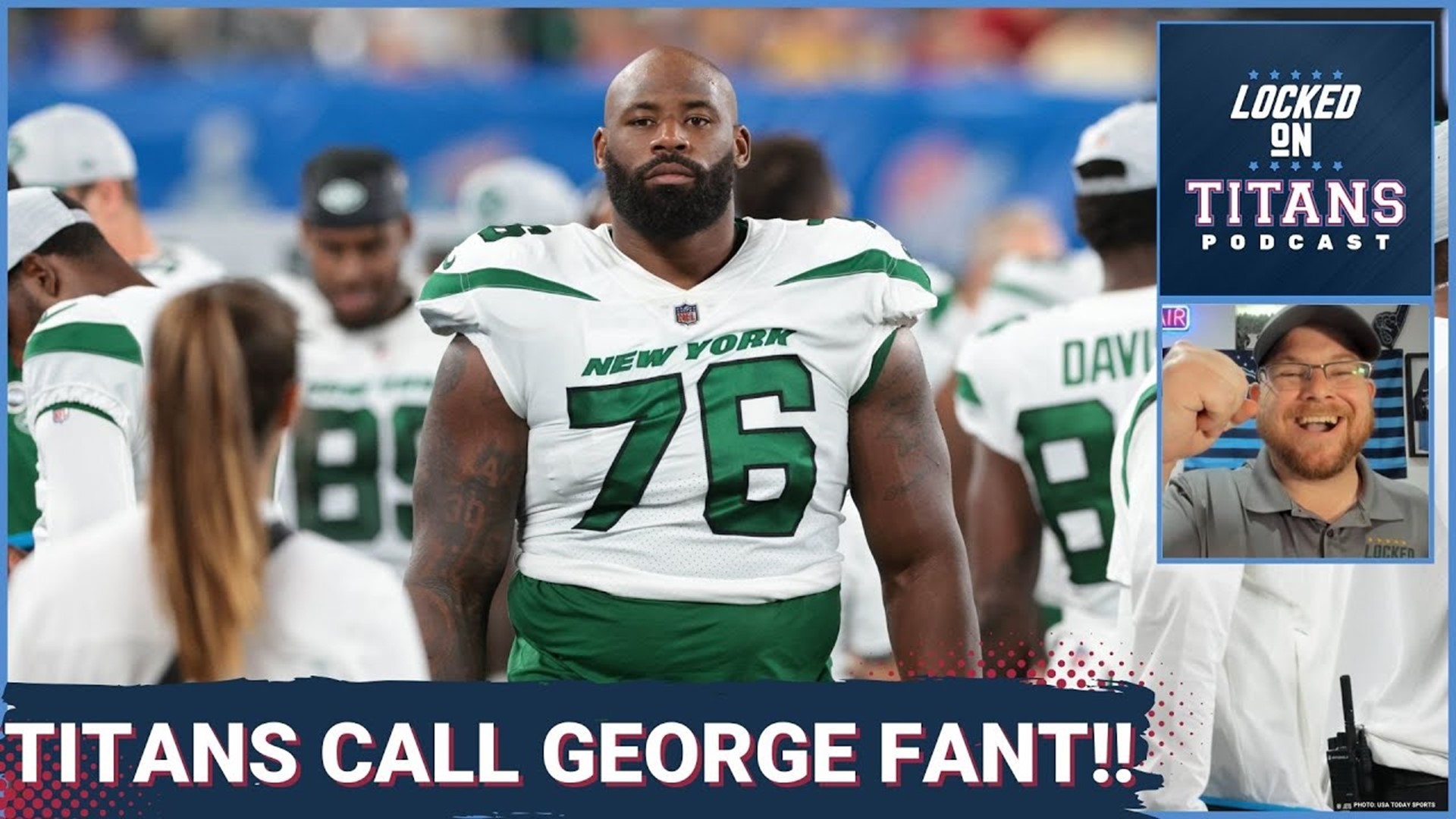 Tennessee Titans Call George Fant for Visit, Fant's Impact on Starting OL &  Flowers for Ran Carthon