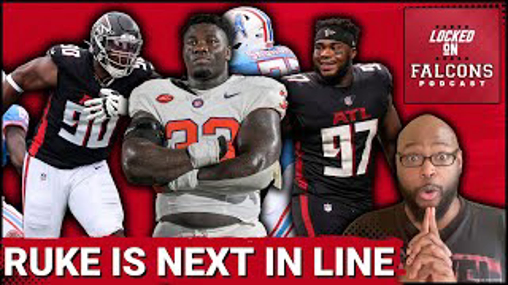 The Atlanta Falcons surprised many by trading up for Clemons defensive tackle Ruke Orhorhoro in the second round of the 2024 NFL Draft.