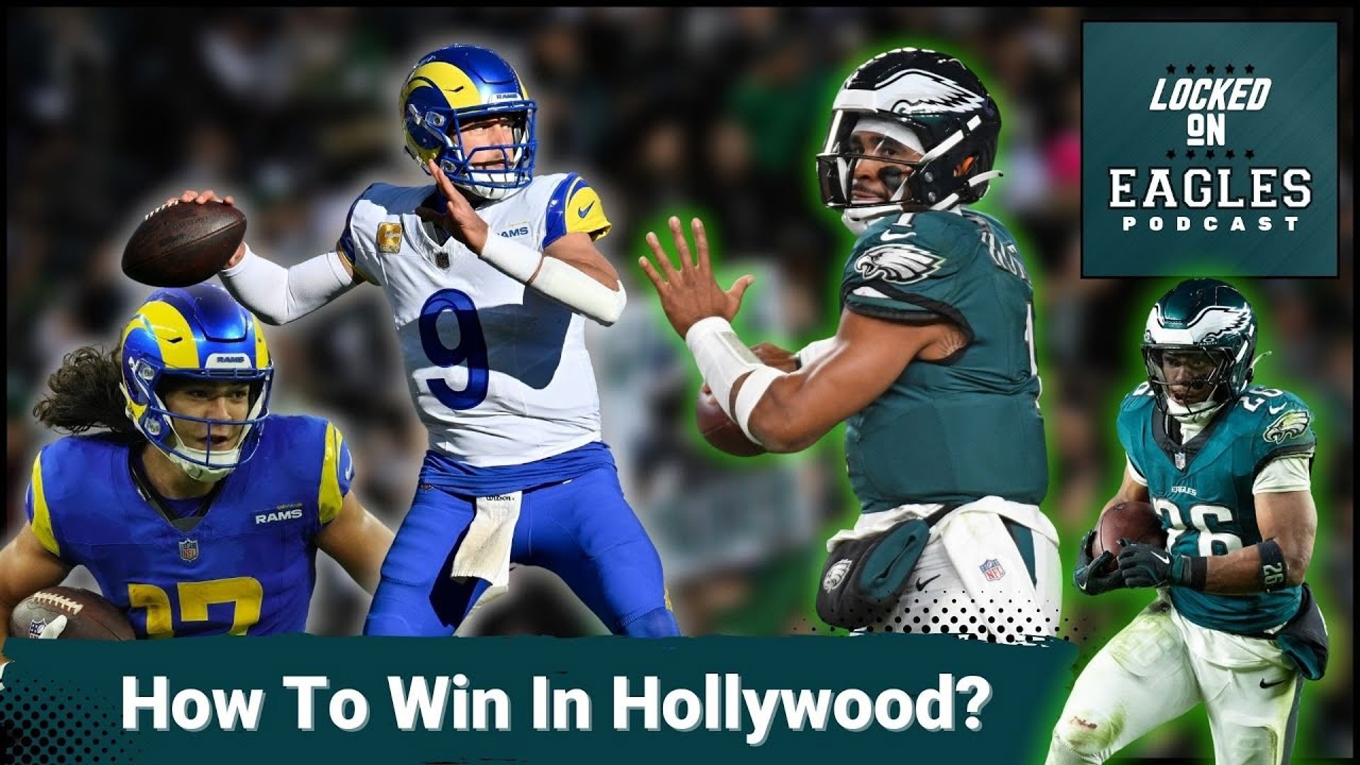 Can the Los Angeles Rams outmaneuver the Philadelphia Eagles in their upcoming NFL showdown?