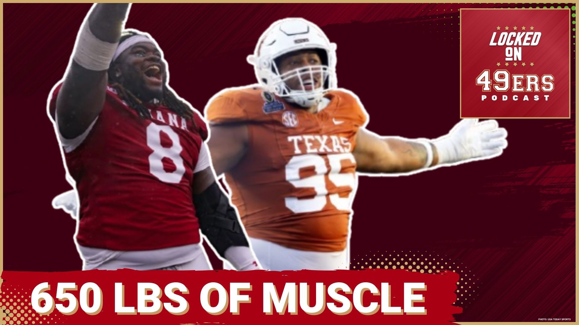 The 49ers added 650 pounds of muscle to the defensive interior with 2nd round draft pick Alfred Collins and 4th rounder CJ West. Scouting reports and positional fits
