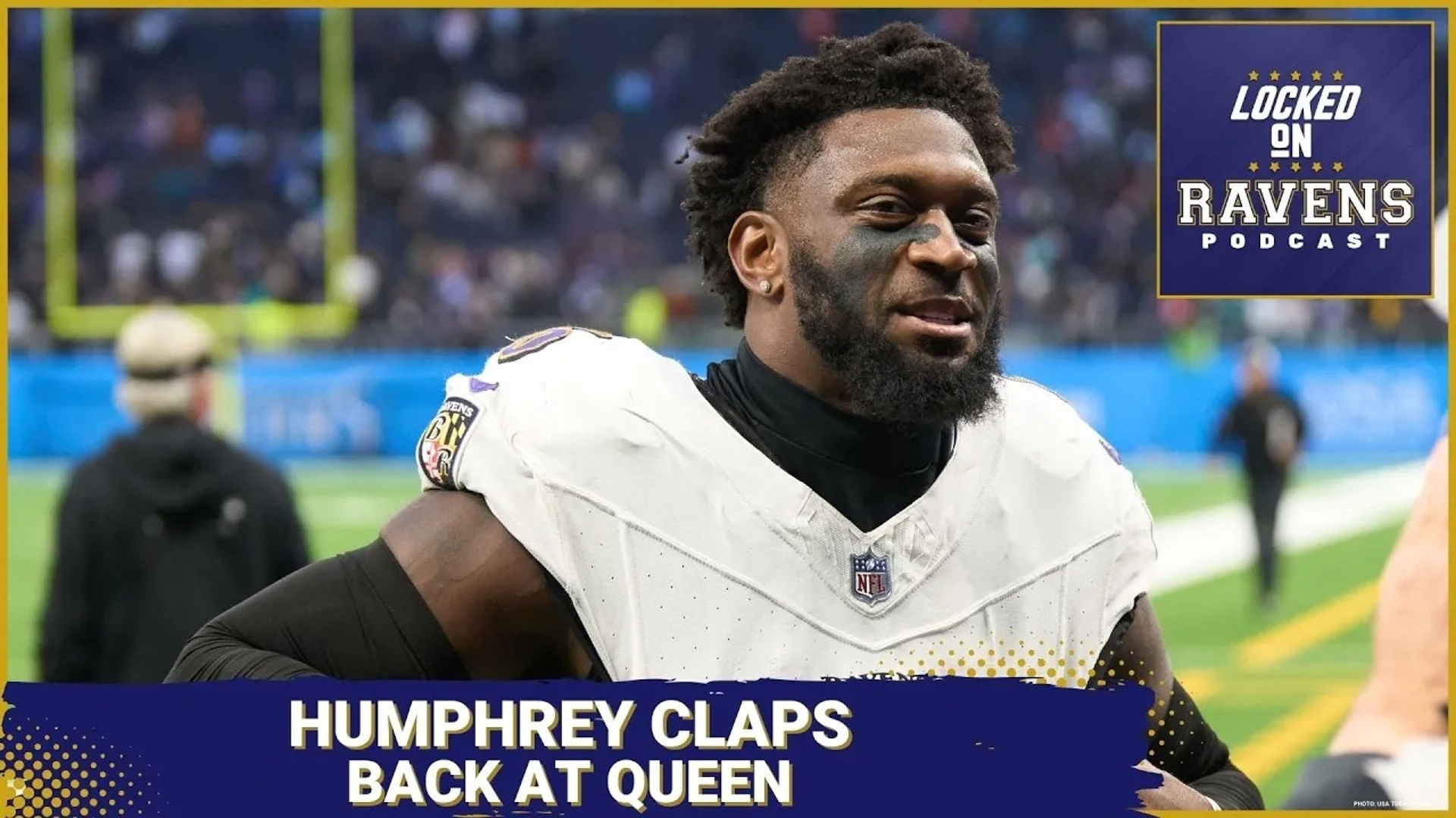 We look at Baltimore Ravens cornerback Marlon Humphrey clapping back at Pittsburgh Steelers inside linebacker Patrick Queen after his comments with Qadry Ismail.