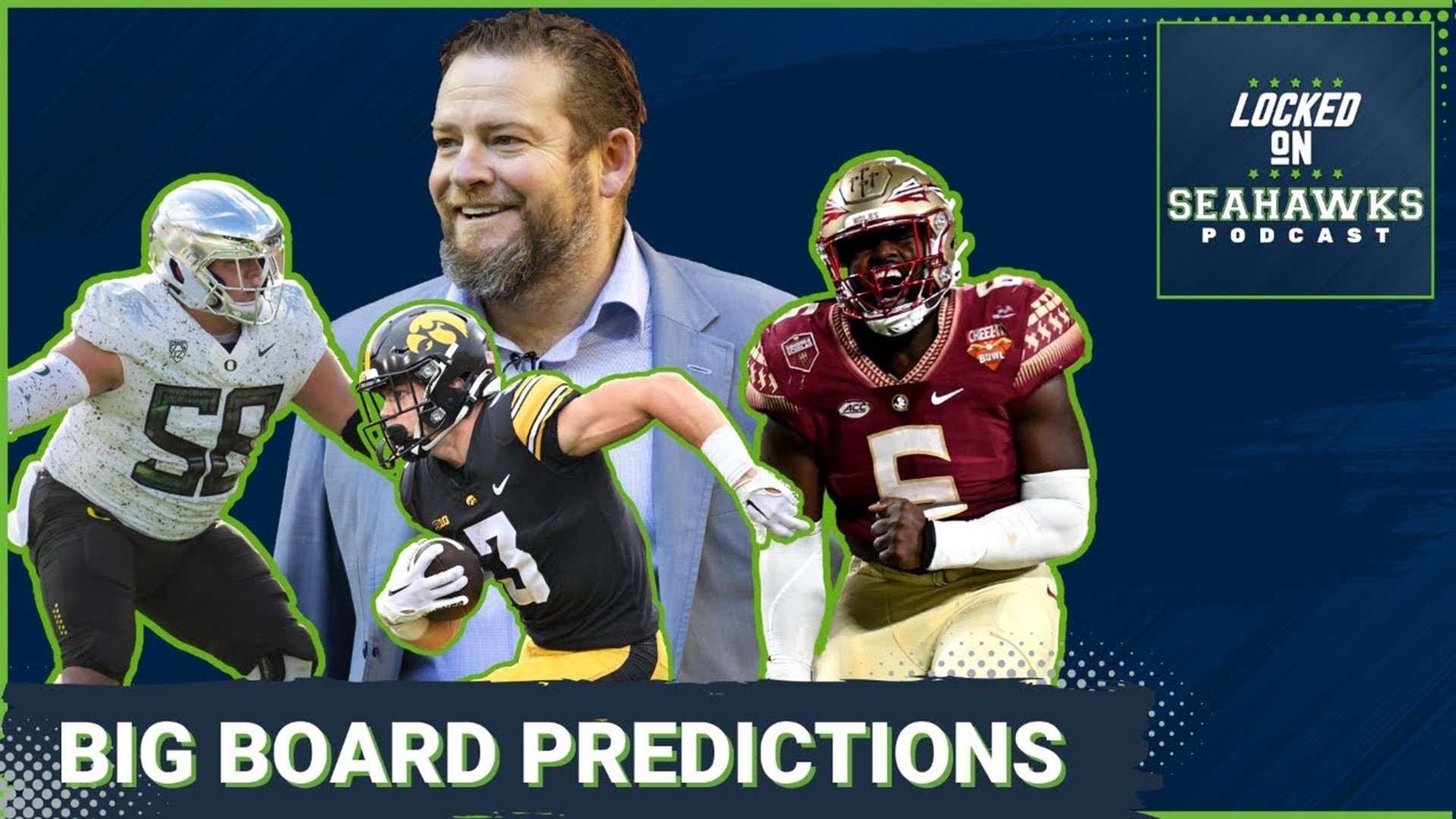 Even with the NFL Draft less than two weeks away, general managers such as John Schneider are still putting together their big board while wrapping up evaluations