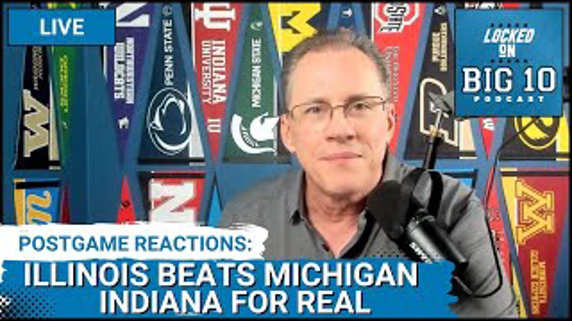 LIVE Week 8 Illinois bounces Michigan; Indiana for Real; Oregon Ranked 1?