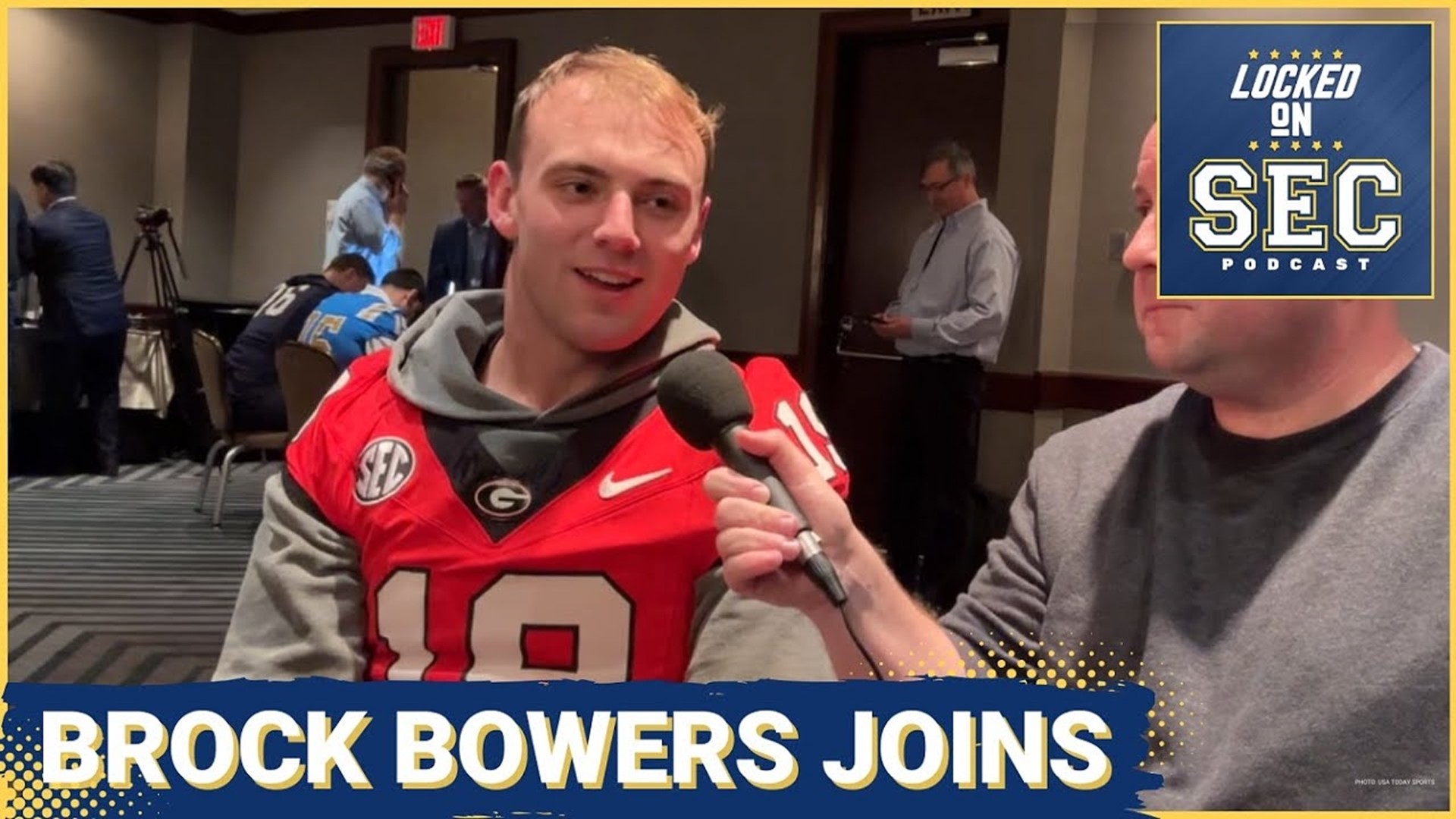 On today's show, we sit down with Georgia tight end Brock Bowers as he was a finalist for the Lombardi Award.