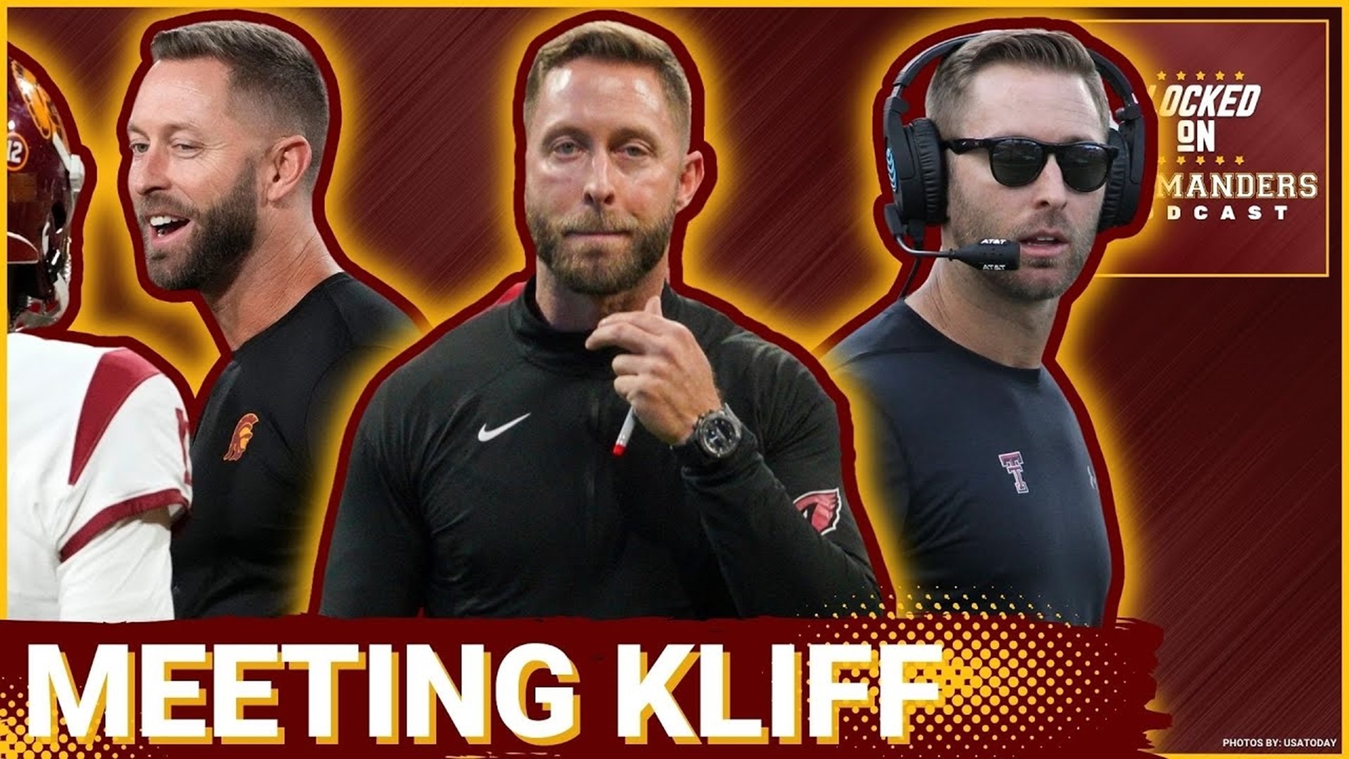 Washington Commanders offensive coordinator Kliff Kingsbury met with the media to discuss his decision to join Dan Quinn, his offense, and more!