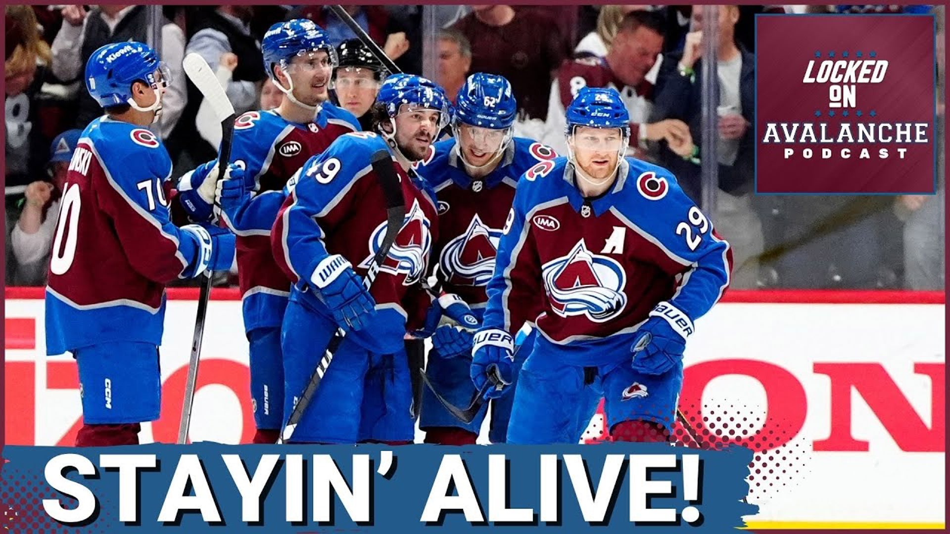 Avalanche Win a Wild One and Force a Game 7 in Dallas