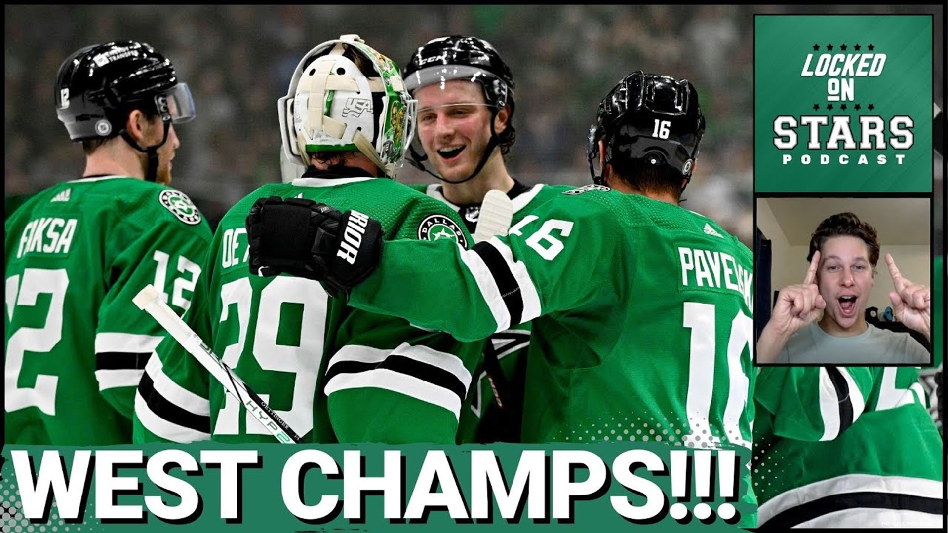 Jake Oettinger and the Dallas Stars defeat the St. Louis Blues 2-1 in a shootout to win the Western Conference!
