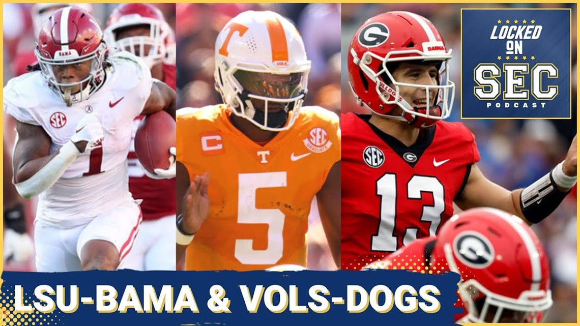 Previewing Alabama vs LSU and Tennessee vs Georgia with Chris Marler