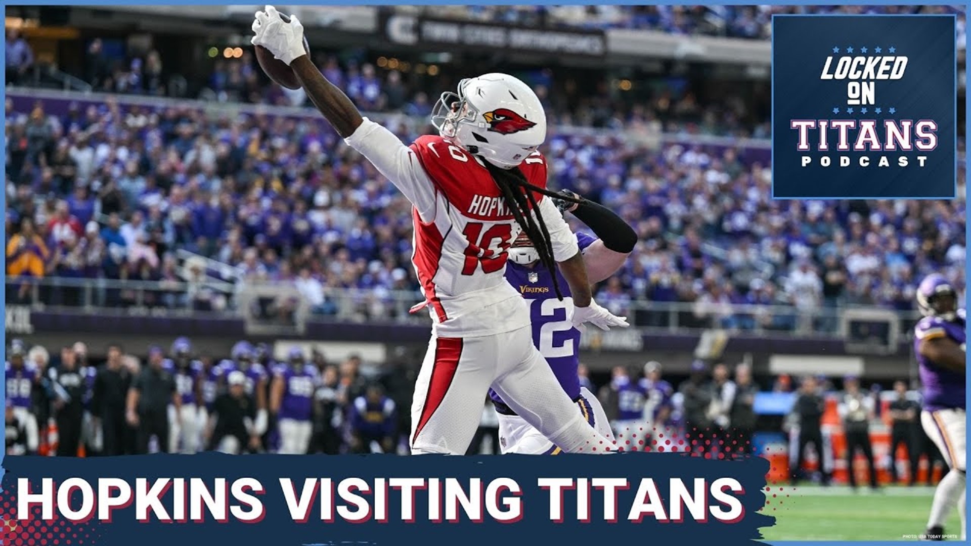 The Tennessee Titans have a visit scheduled with DeAndre Hopkins on Sunday and it could change the ceiling for the Titans in 2023 if he is signed