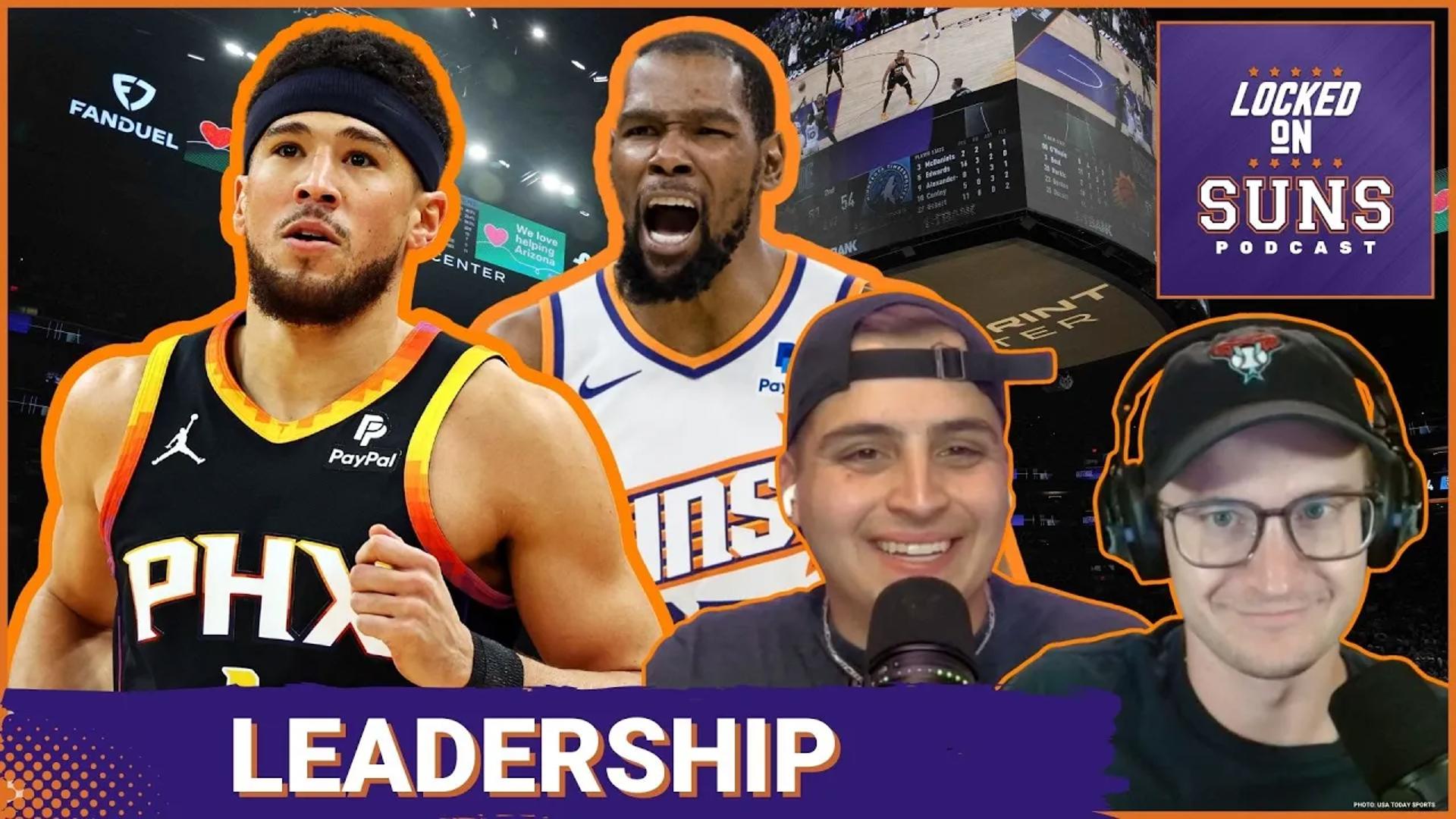 Do the Phoenix Suns really need more from Devin Booker as a leader to make up for Kevin Durant as Charles Barkley said?