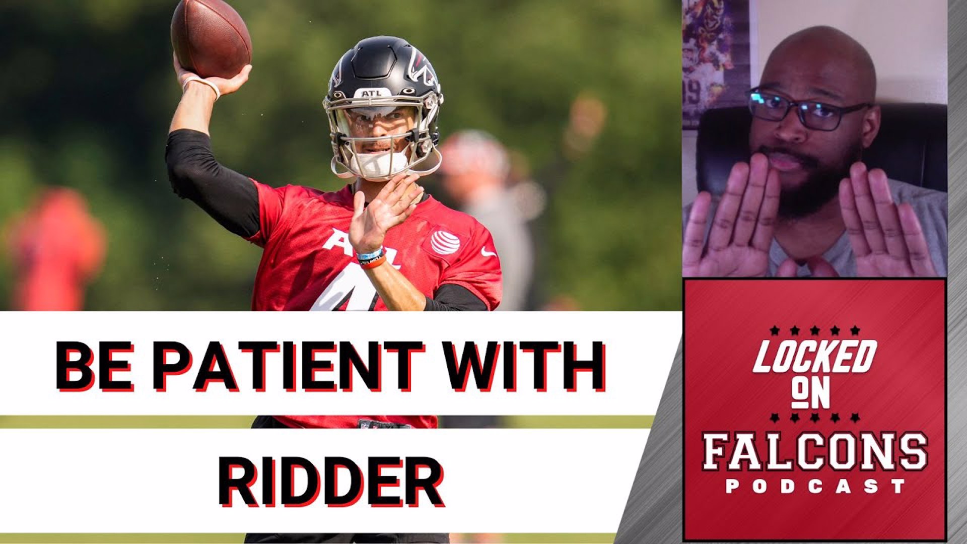 Atlanta Falcons starting quarterback, Desmond Ridder