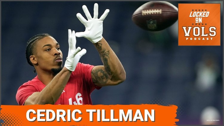 Tennessee Football. Cedric Tillman, the NFL Combine & Draft - Day 2 pick for the Vol