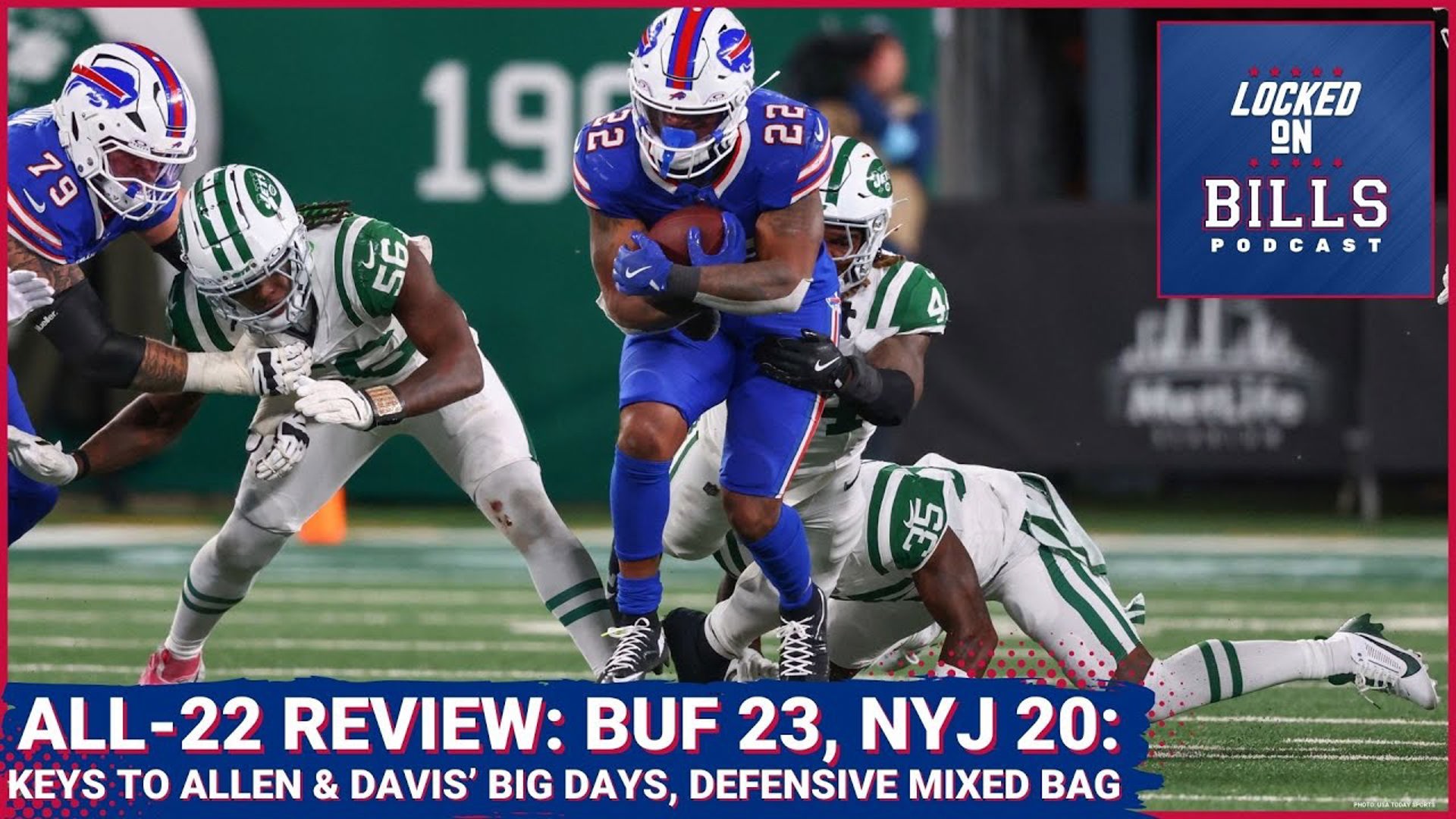 All-22 Review: Keys to Josh Allen & Ray Davis success + mixed bag on defense in Bills win over Jets