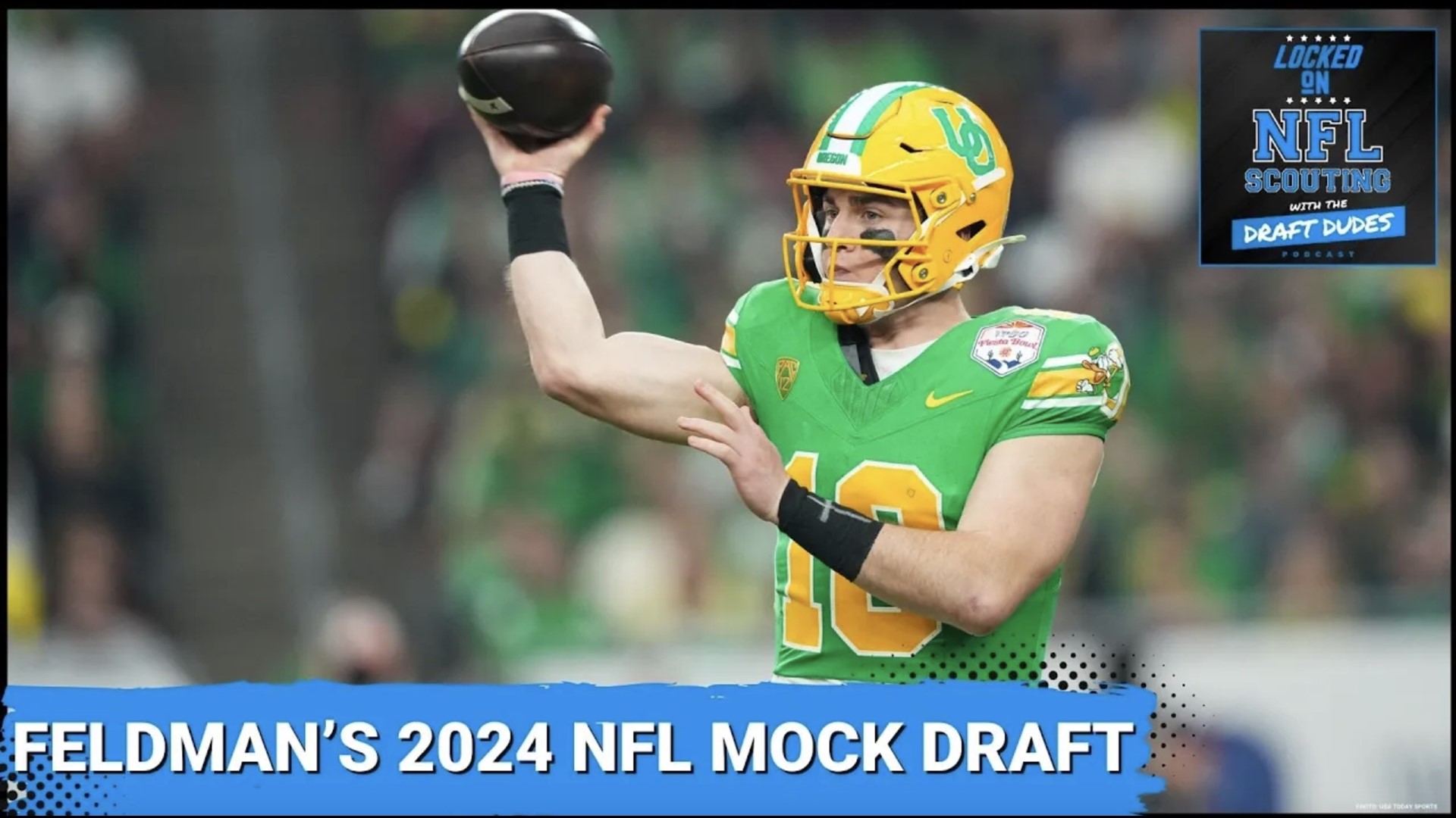 The great Bruce Feldman published his 2024 NFL Mock Draft for The Athletic and it’s loaded with scoops and intel.