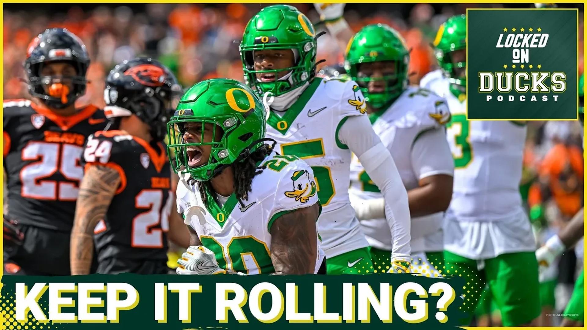 Oregon is back into game mode this week with UCLA on tap in Los Angeles, where the Ducks are big favorites to win.