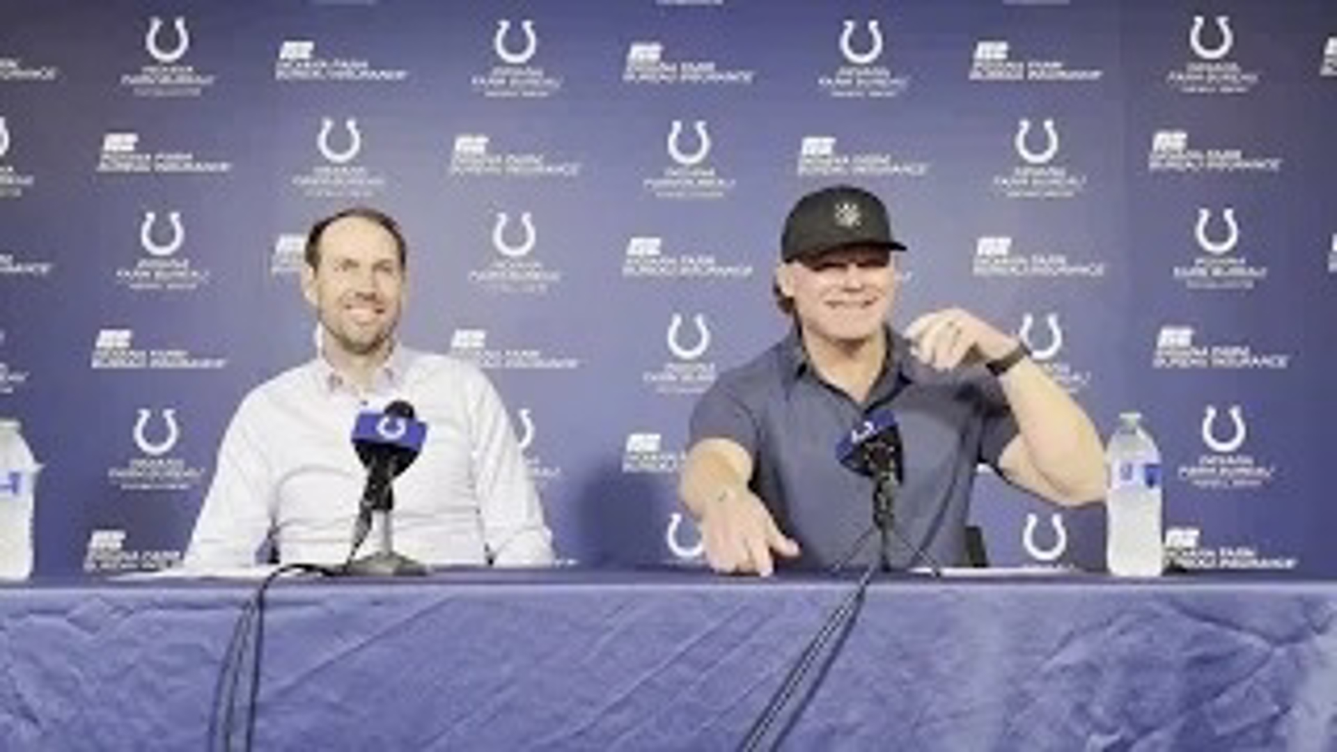 Indianapolis Colts HC Shane Steichen and GM Chris Ballard spoke at the conclusion of the 2024 NFL Draft.