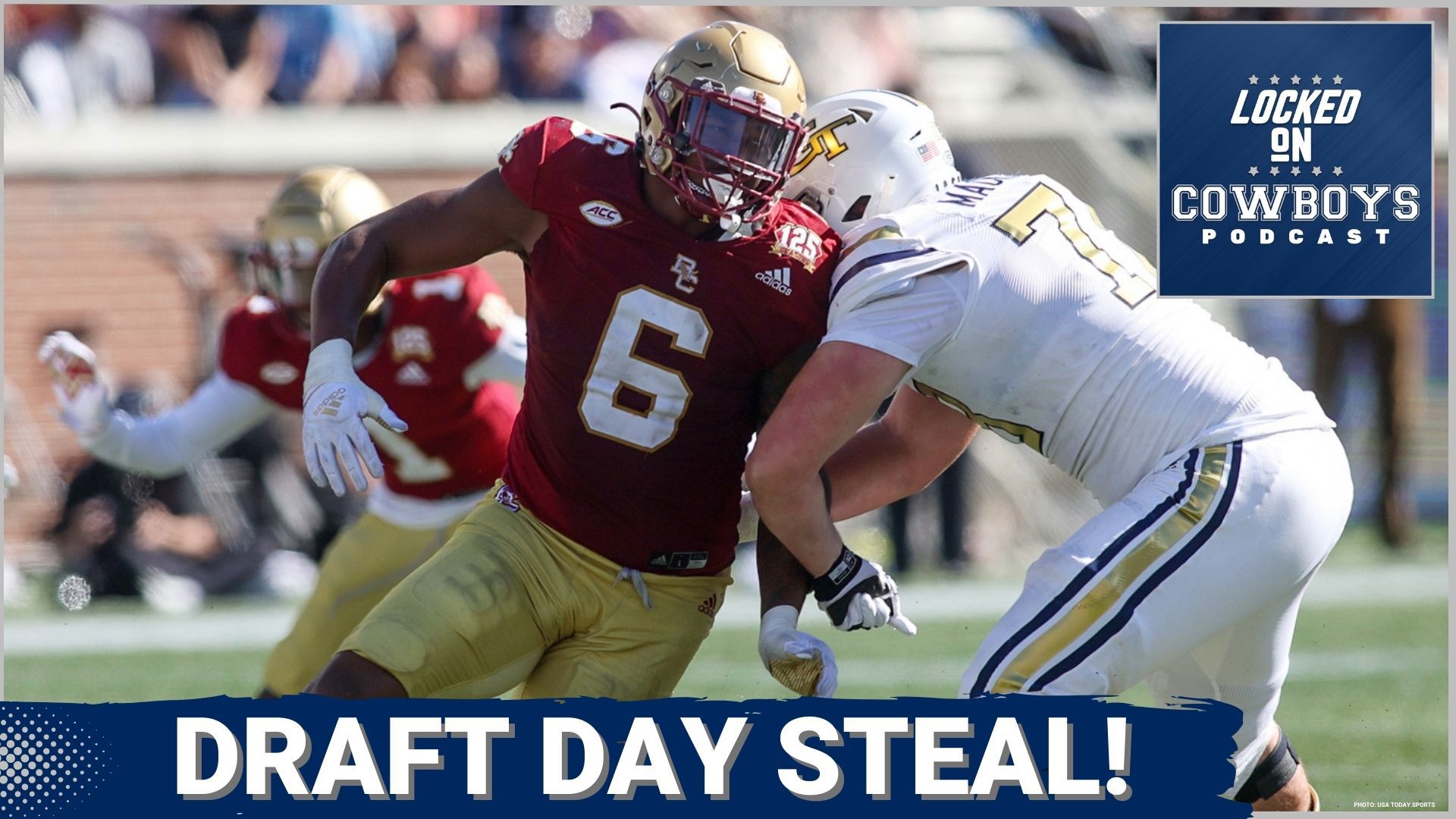 Can Donovan Ezeiruaku be the game-changer the Dallas Cowboys need? The Cowboys' latest draft pick from Boston College is making waves with his impressive resume.