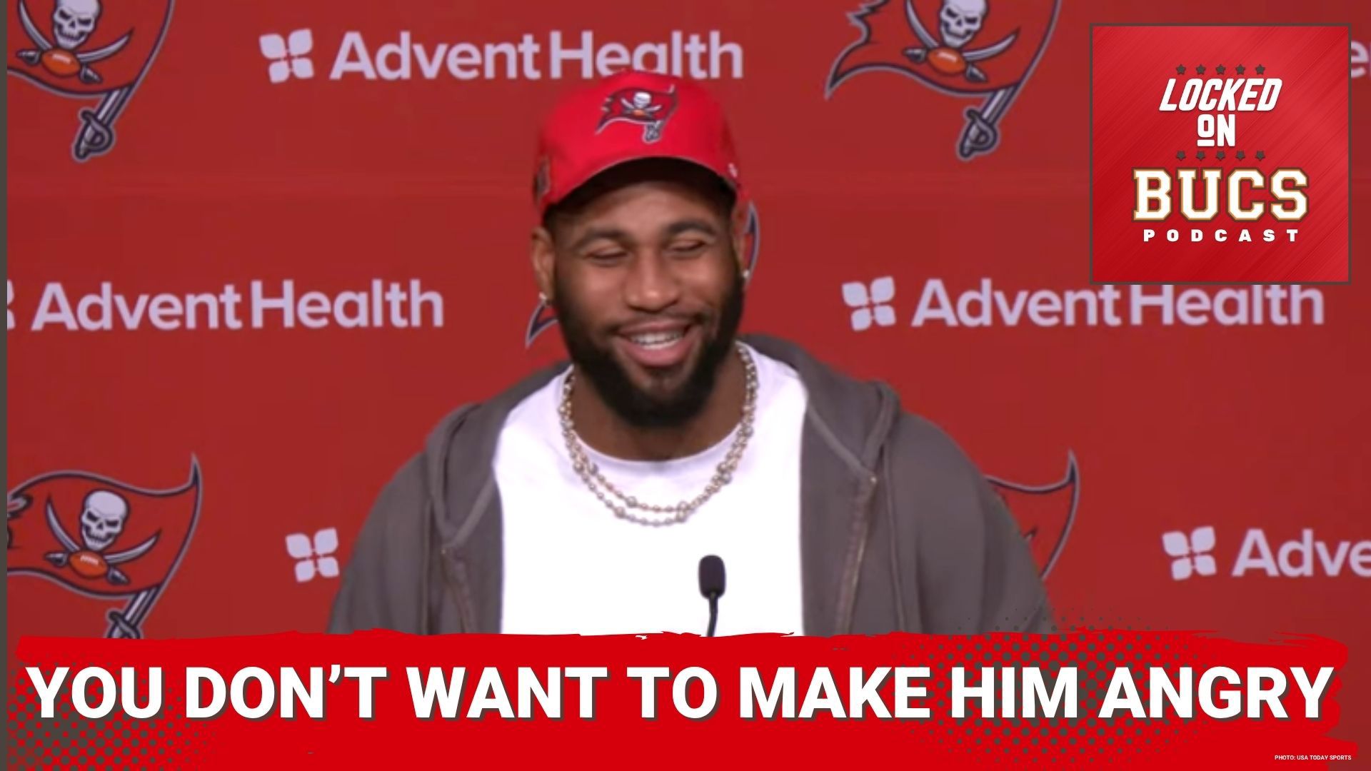Buccaneers coach Larry Foote said that Haason Reddick is pissed off, but that's what they want from him. Evan Closky catches up with Bruce Arians
