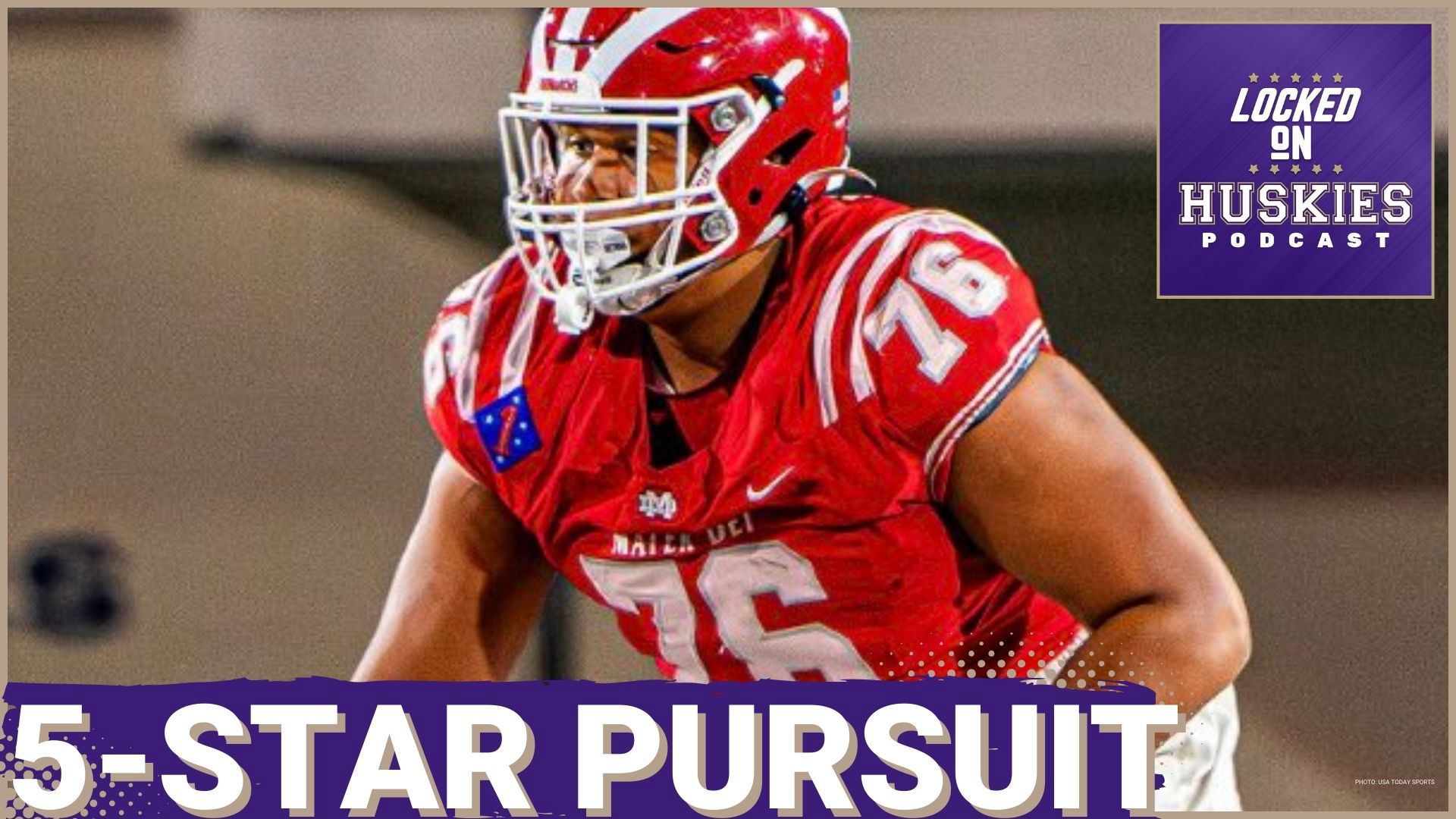 The Washington Huskies are making a big push to flip Oregon's top recruit, five-star OT Kodi Greene.
