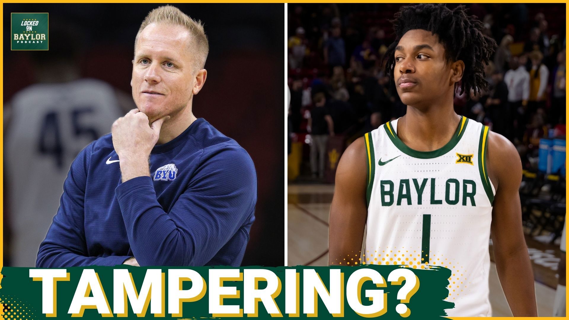 Former Baylor guard Robert Wright is staying in the Big 12 with a reported transfer to BYU for a hefty price, but did the Cougars tamper to get their new star?