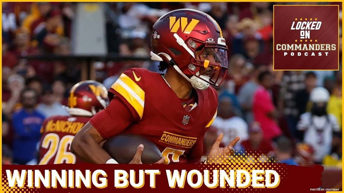 Washington Commanders Defeat Carolina Panthers 407 But Lose QB Jayden