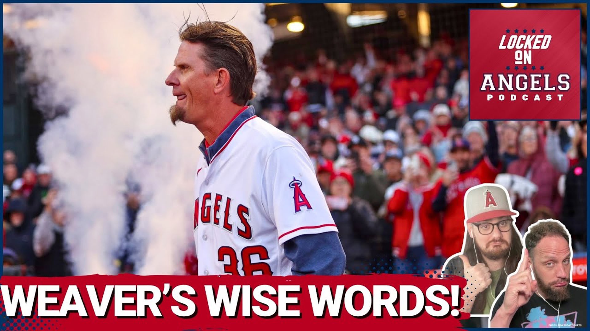 What did Jered Weaver have to say about the Los Angeles Angels, Mike Trout, and the state of pitching in 2024?