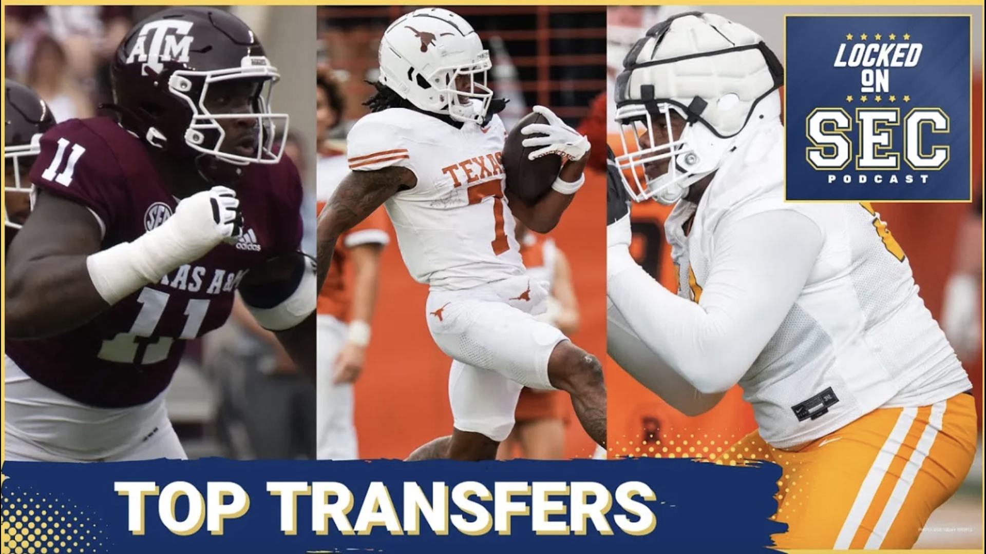 On today's show, we discuss the 24/7 Sports piece on the Highest Rated Football Transfers Coming into 2024, as we touch on several of the names coming to the SEC