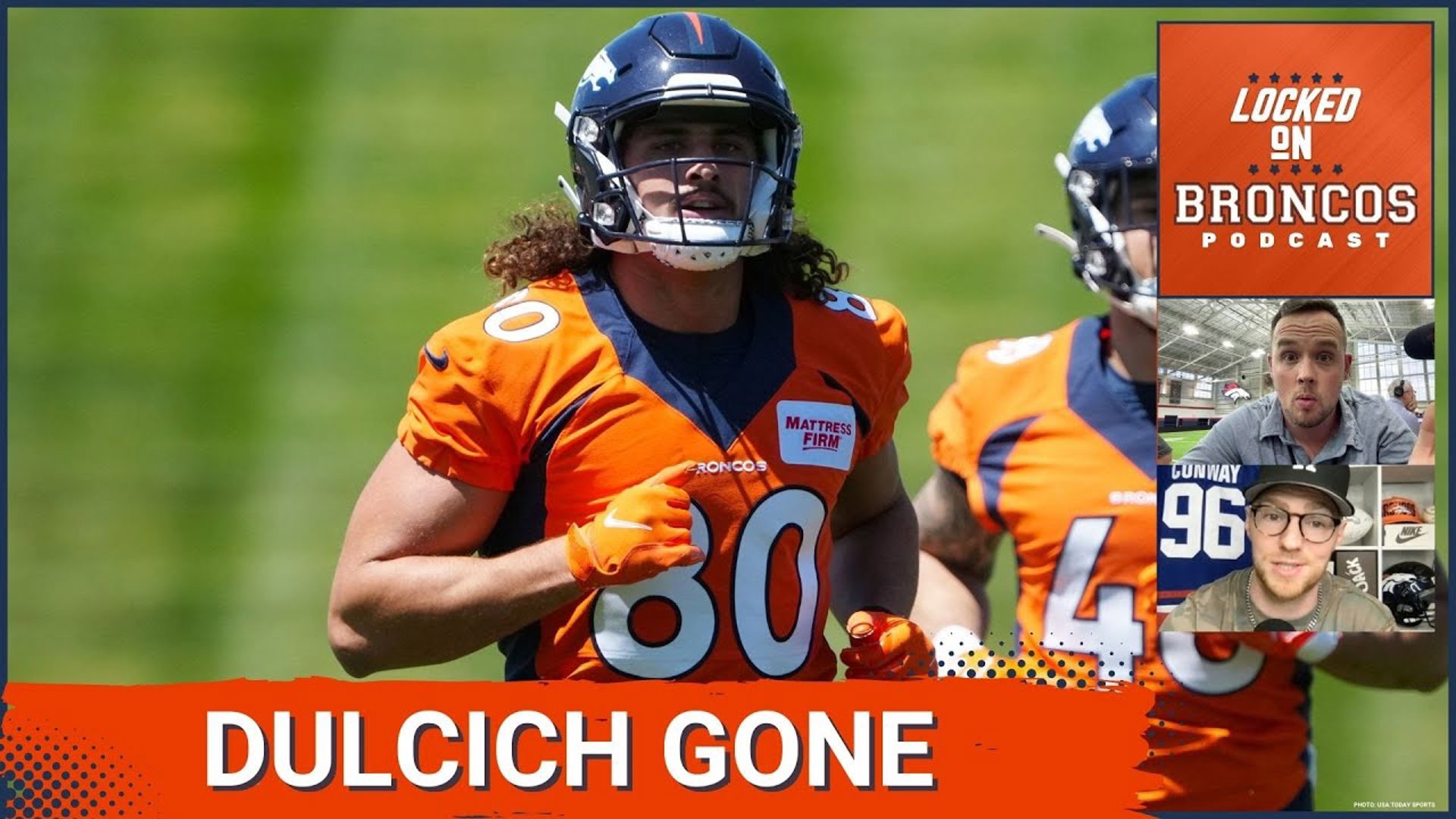 The Denver Broncos have moved on from former third-round draft pick Greg Dulcich.