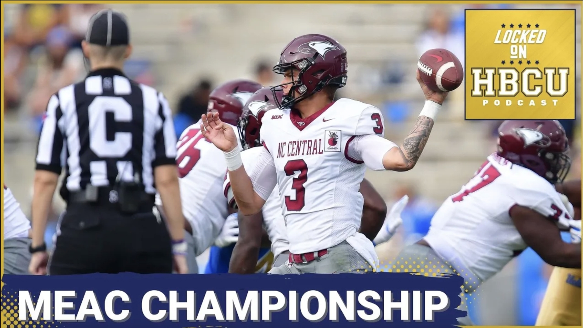 North Carolina Central Eagles face off against South Carolina State Bulldogs in a clash billed as the unofficial MEAC Championship Game.