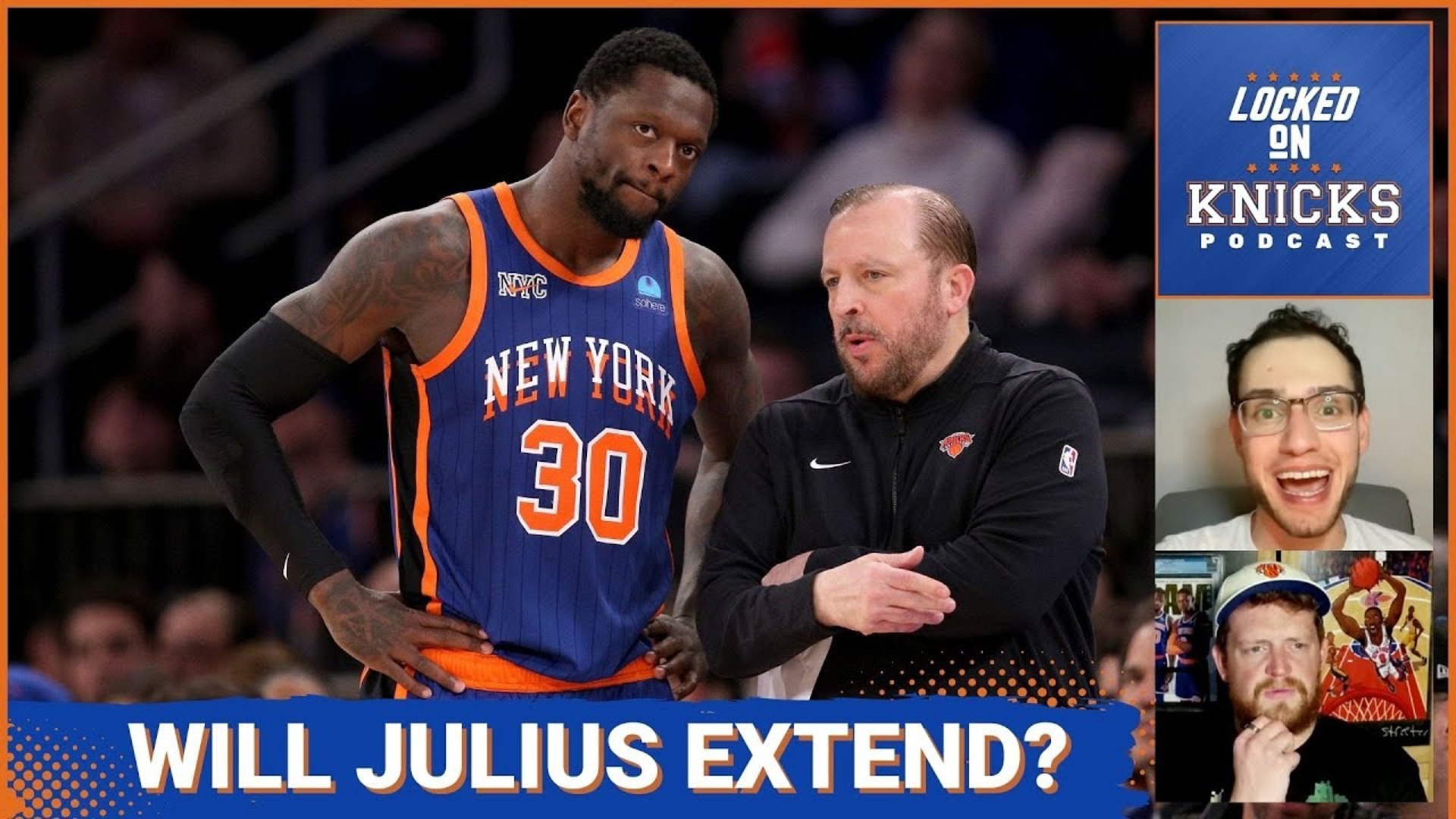 Gavin Schall and Alex Wolfe team up to answer 10 big questions on Julius Randle's looming extension including his current max.