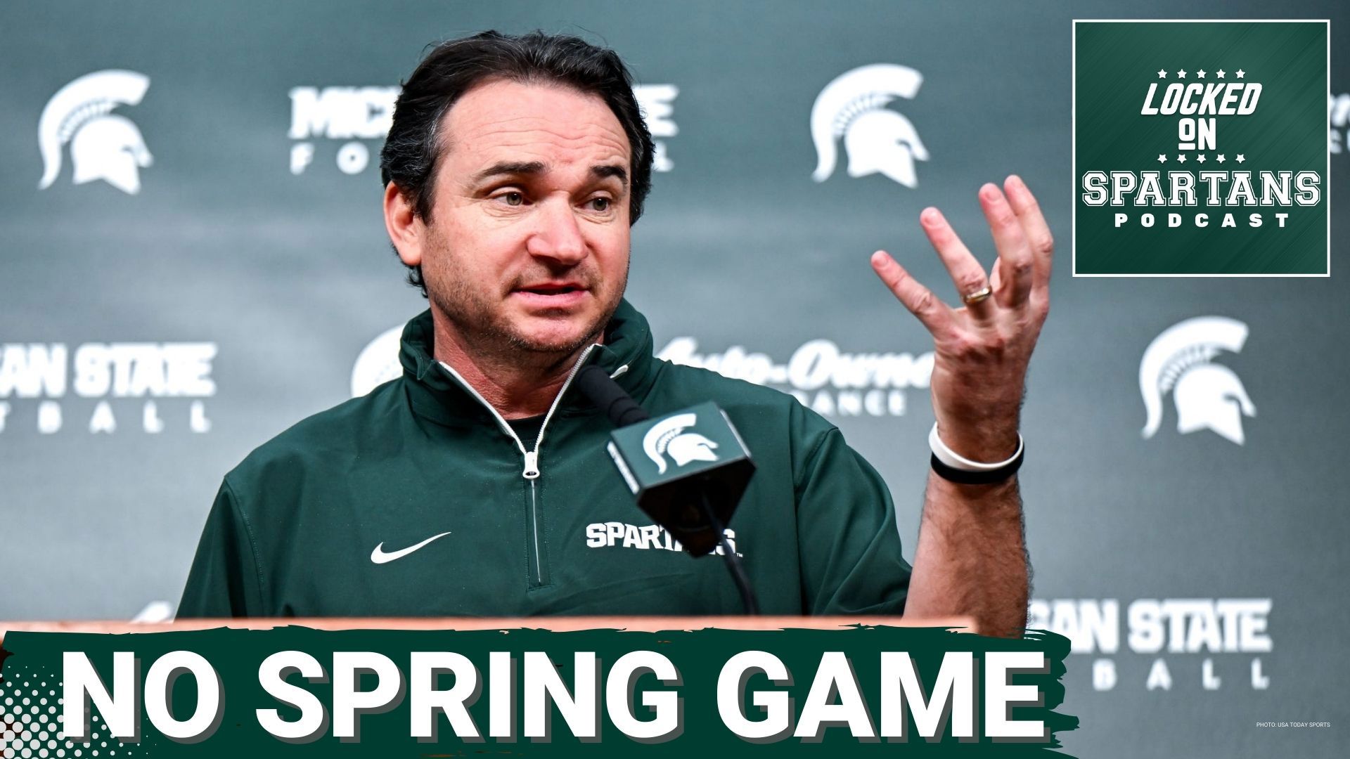 Michigan State football joins the club of teams that are straying away from a public spring game, and we think that’s a mistake for the Spartans.