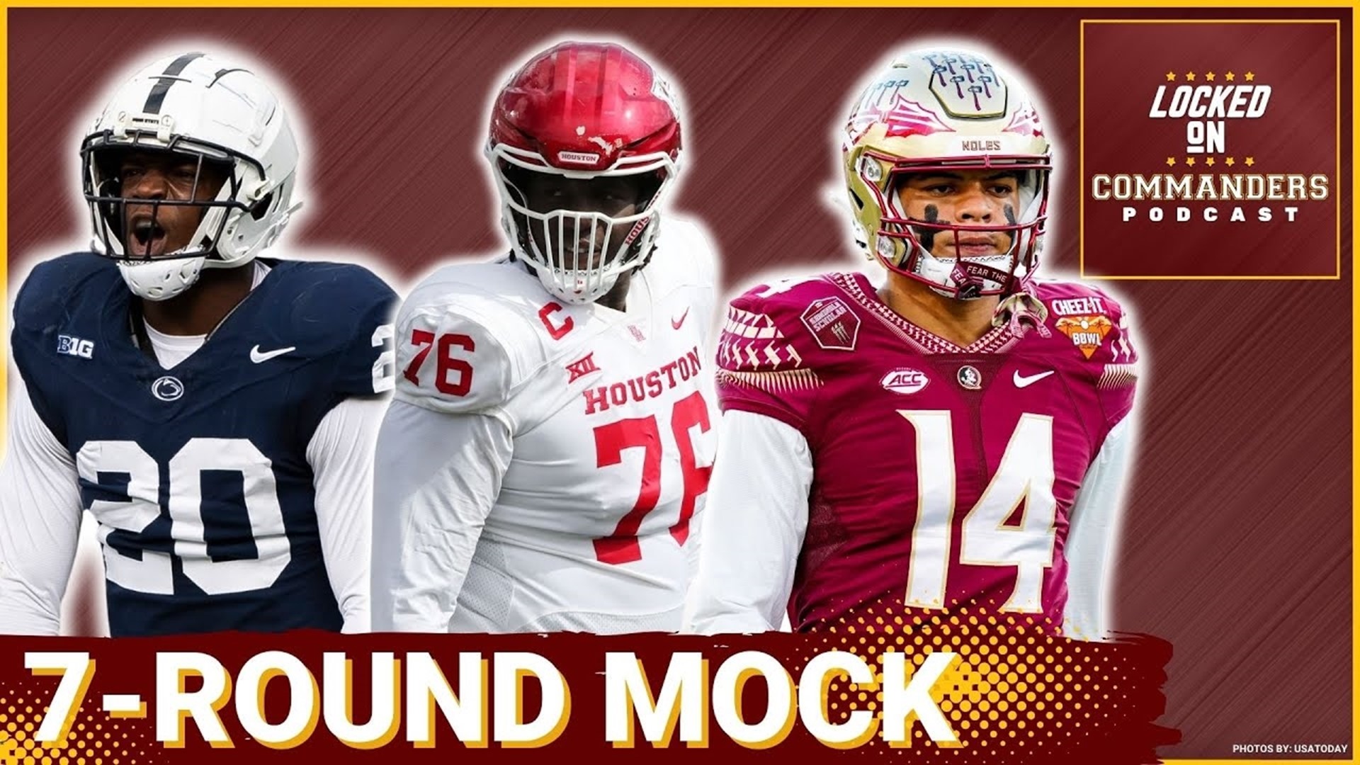 Rounding out our Washington Commanders 7-Round mock NFL Draft and discussing the team's approach to Top 30 visits.