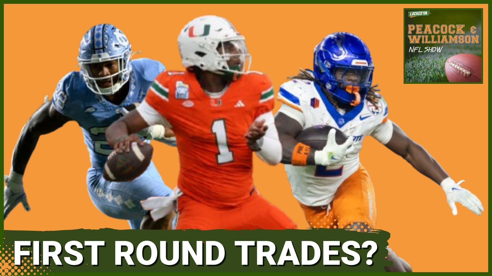 Will non-consensus draft grades spark trades in Round 1? As teams look to gain schematic advantages, will the NFL draft bigger players and running backs higher?