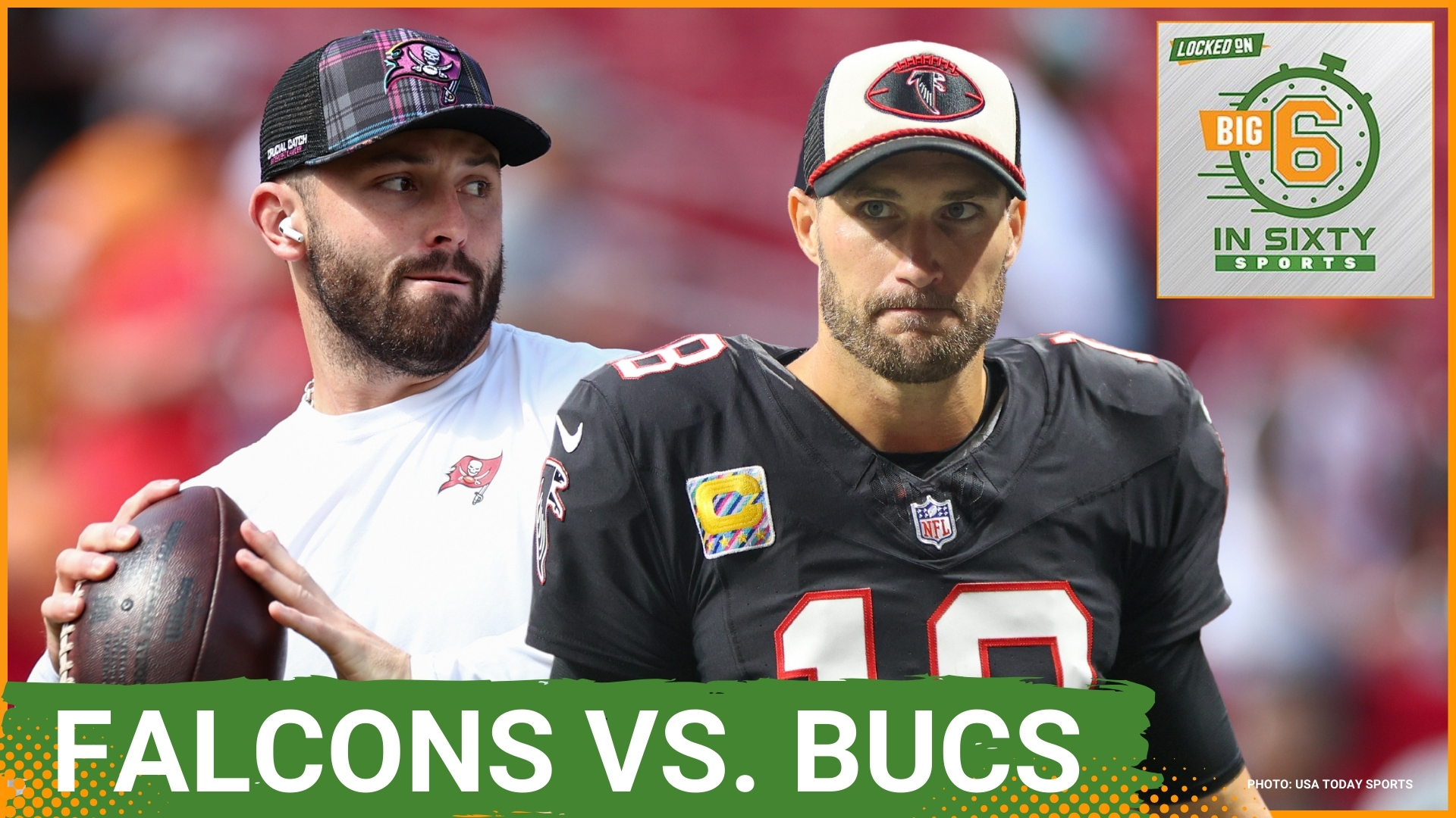 The Falcons play the Bucs in the first game of the week in the NFL and the Vikings prep for the Jets in London.