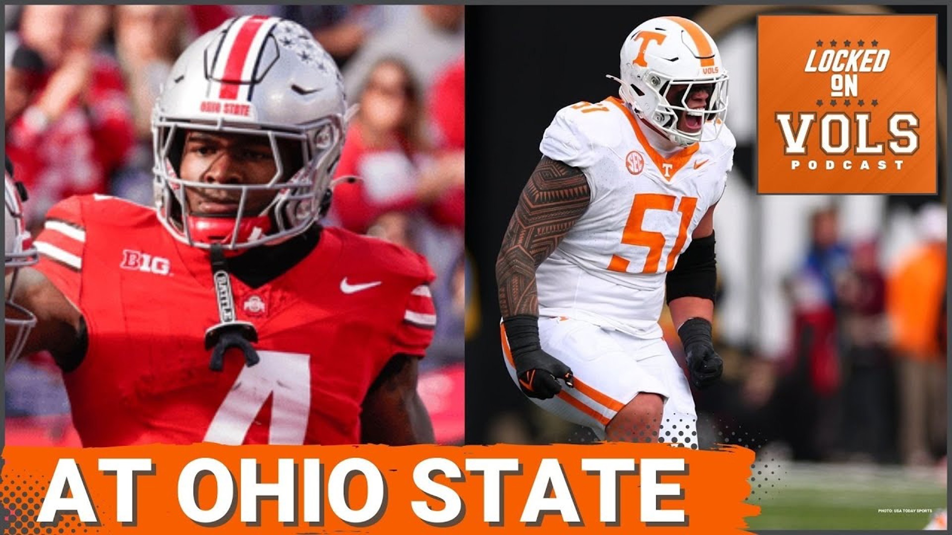 College Football Playoffs Bracket: 9-seed Tennessee Vols at 8-seed Ohio  State Buckeyes | Josh Heupel