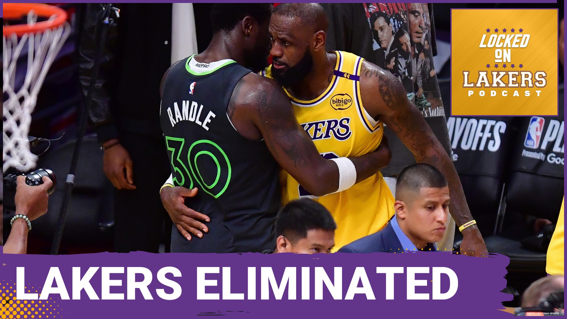 The Lakers came out tight, got crushed on the boards and didn't get enough from their stars to push past the Timberwolves. Their season is now over.