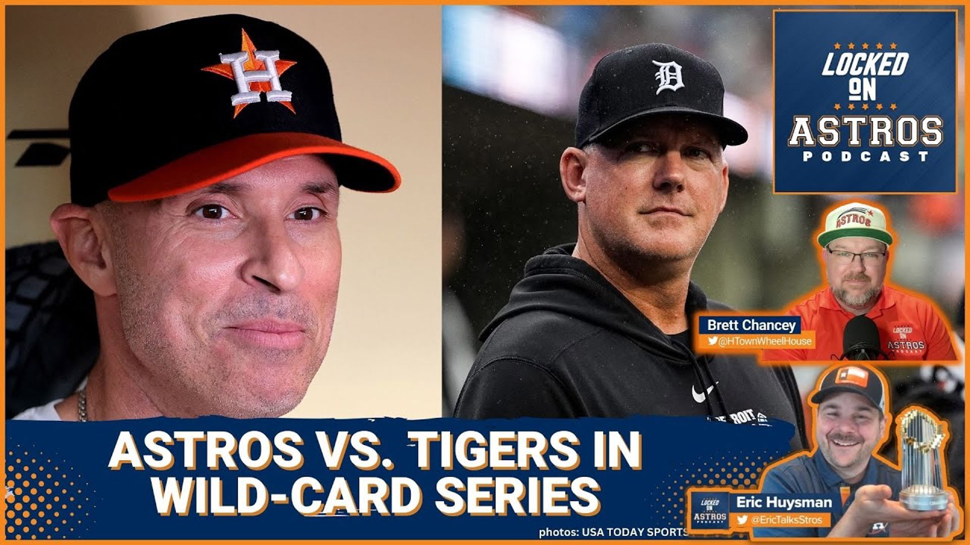 Astros vs. Tigers matchup set in AL Wild-Card series